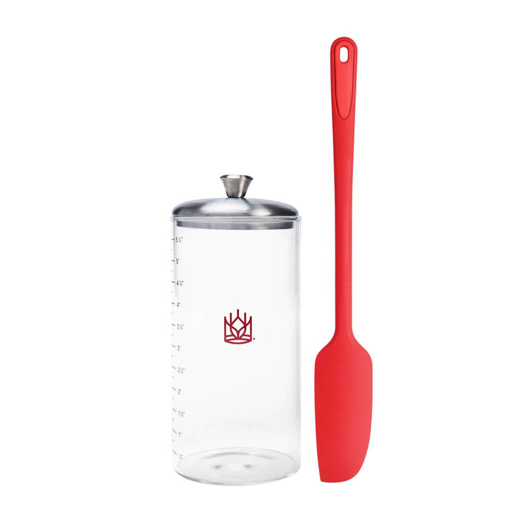 Petite Crock and Spatula