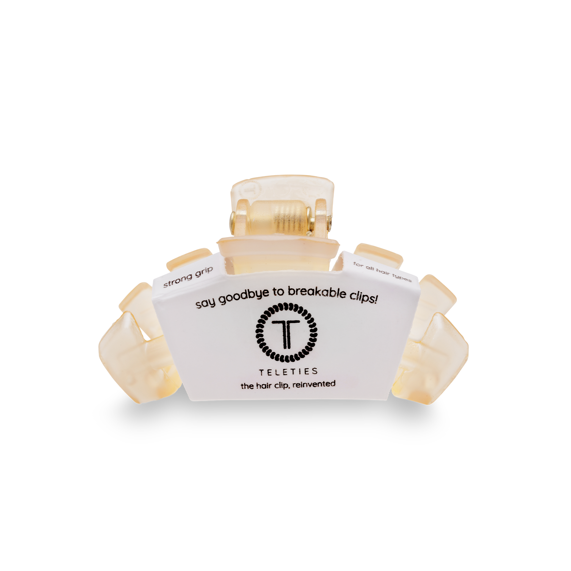 Classic Hair Clip | Tiny | Almond Beige