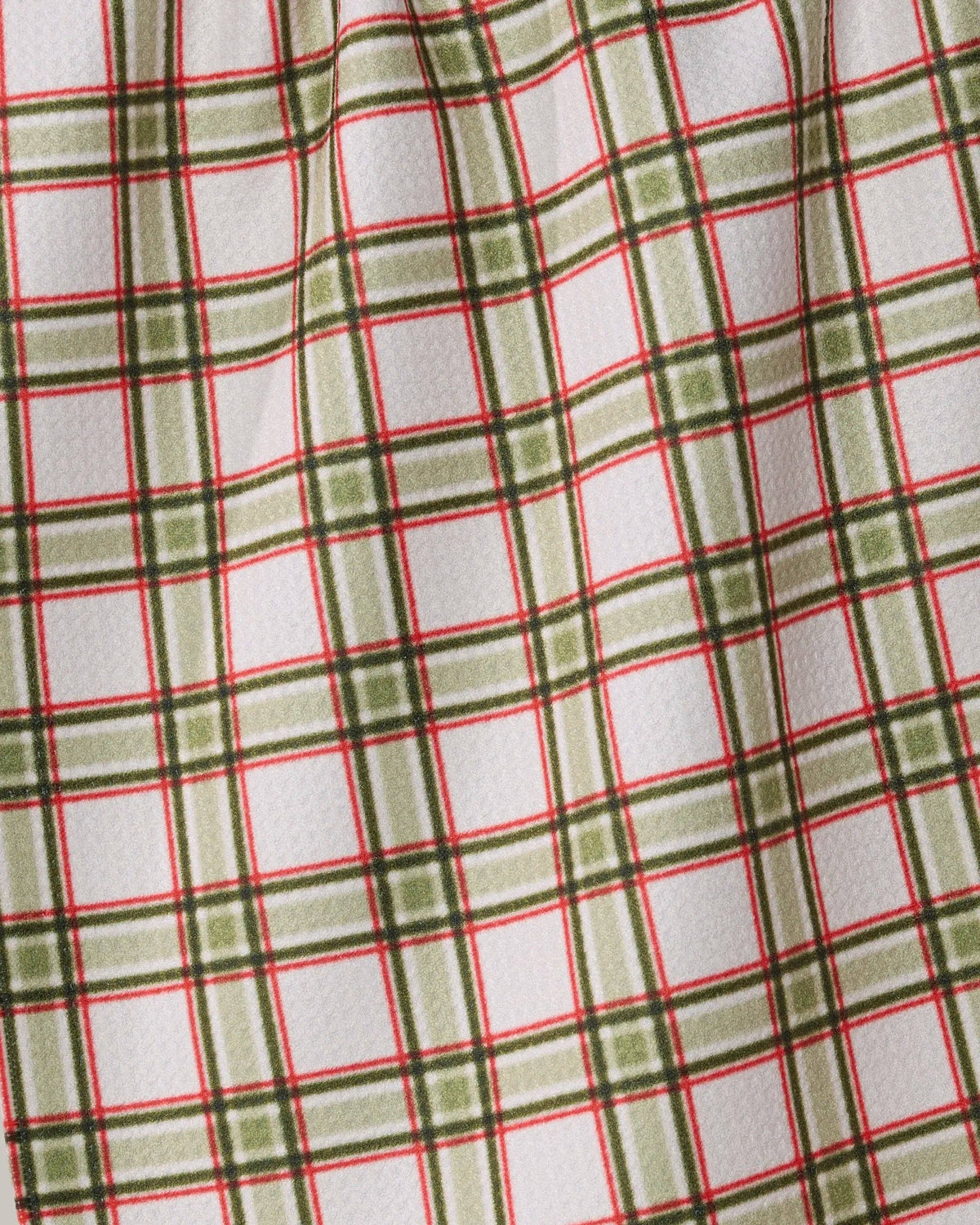 Geometry - Stocking Plaid Tea Towel - Holiday 2026