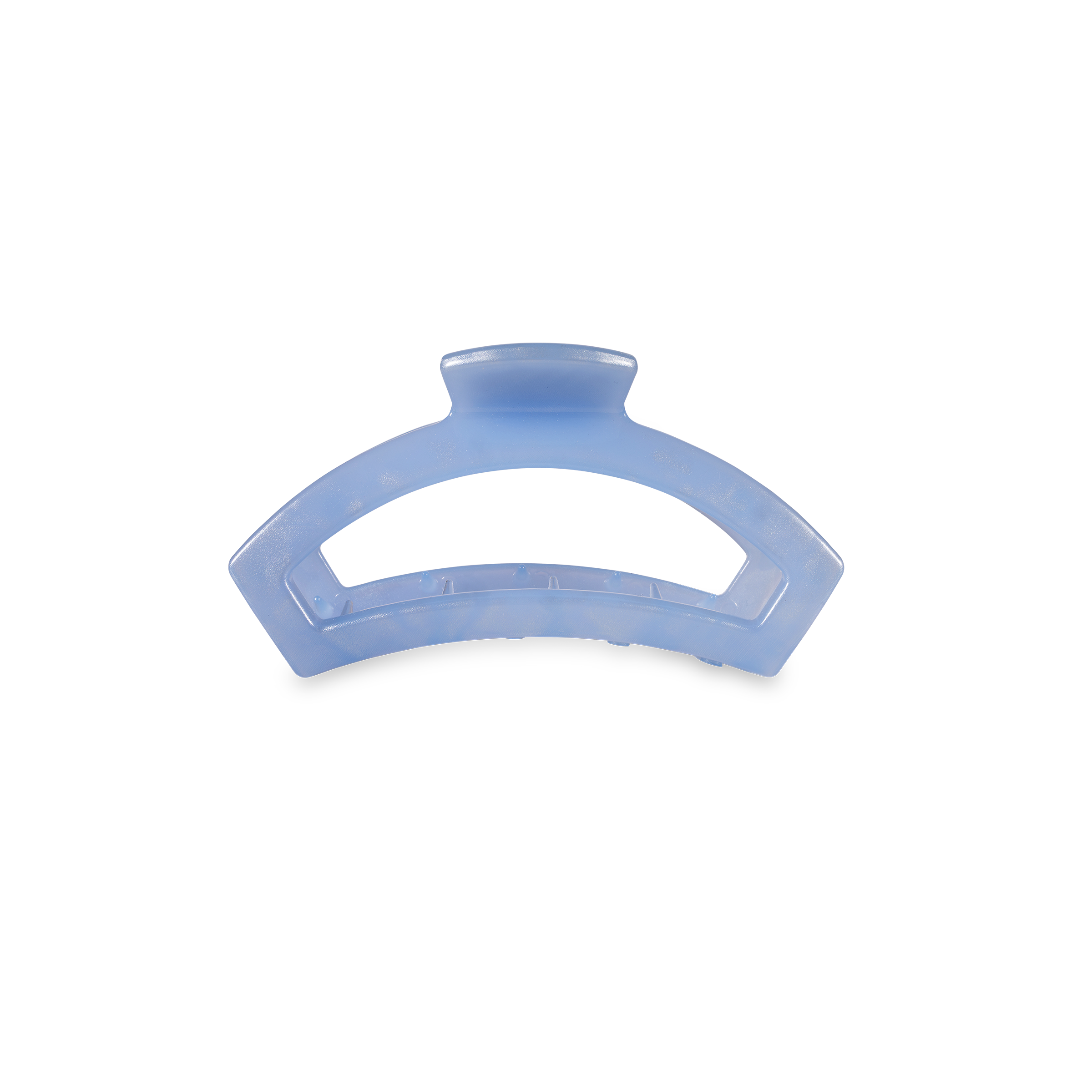 TELETIES - Open Hair Clip | Tiny | Blue Lagoon