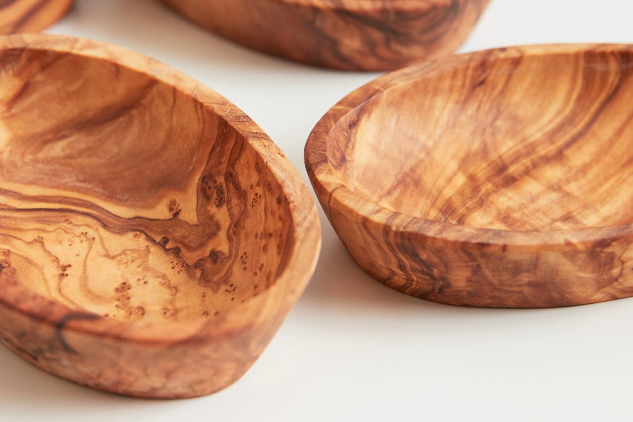 Italian Olivewood Aperitivo Bowls
