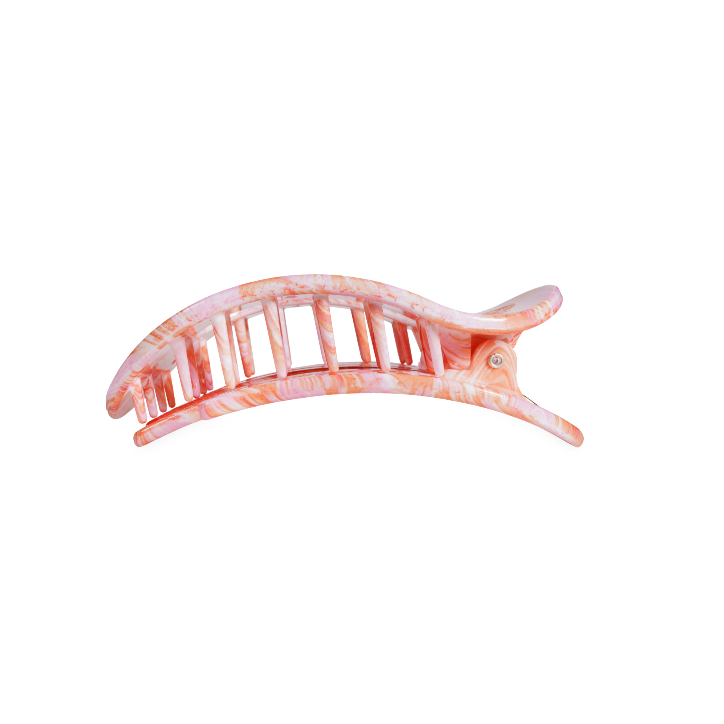 TELETIES - Just Keep Swimming | Medium | Flat Round Hair Clip
