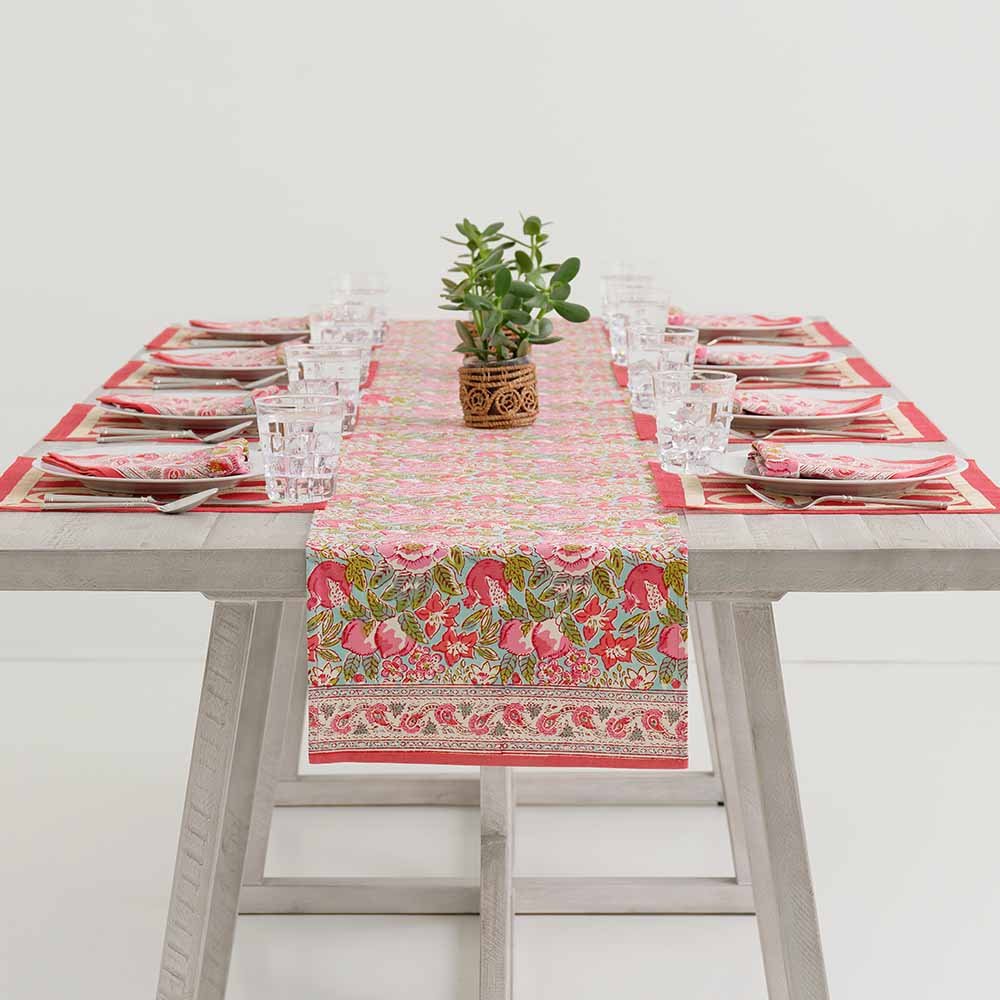 Wildflower Garden Table Runner