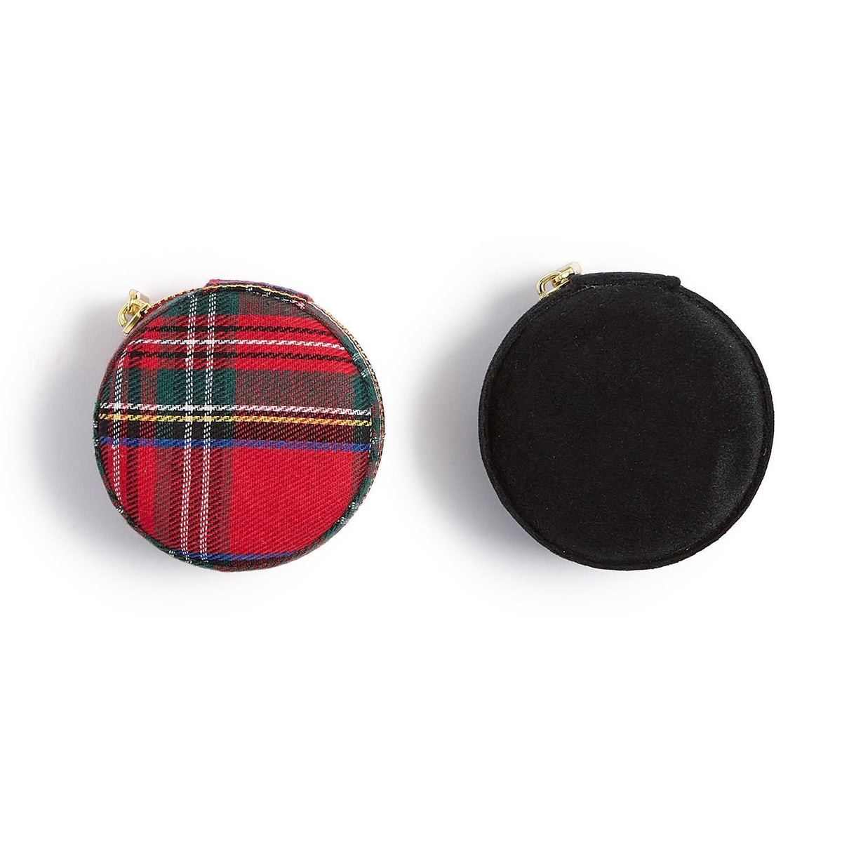 Tartan & Velvet Jewelry Box