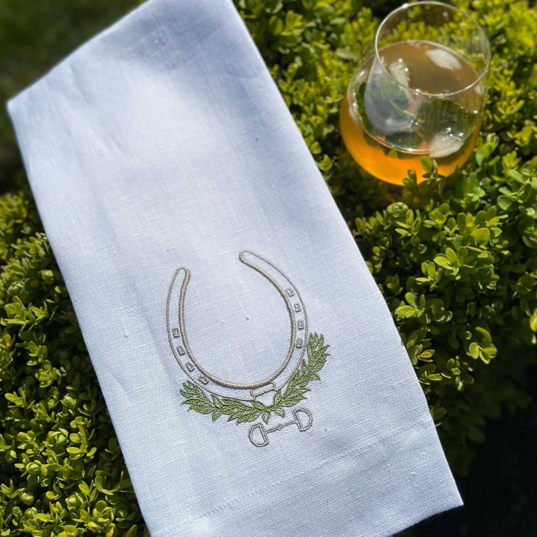 Arte Italica & Crown Linen Designs - Equestrian Linen Towel