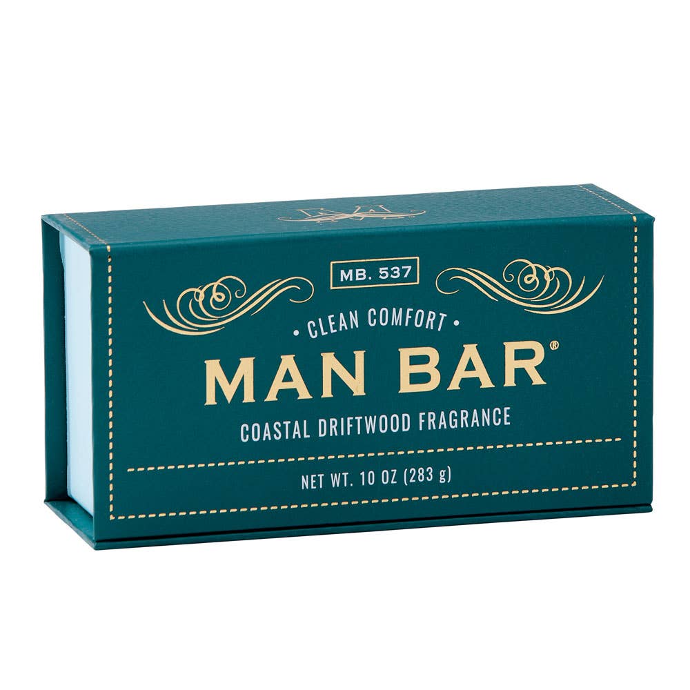 San Francisco Soap / Man Bar Soap - Coastal Driftwood Man Bar