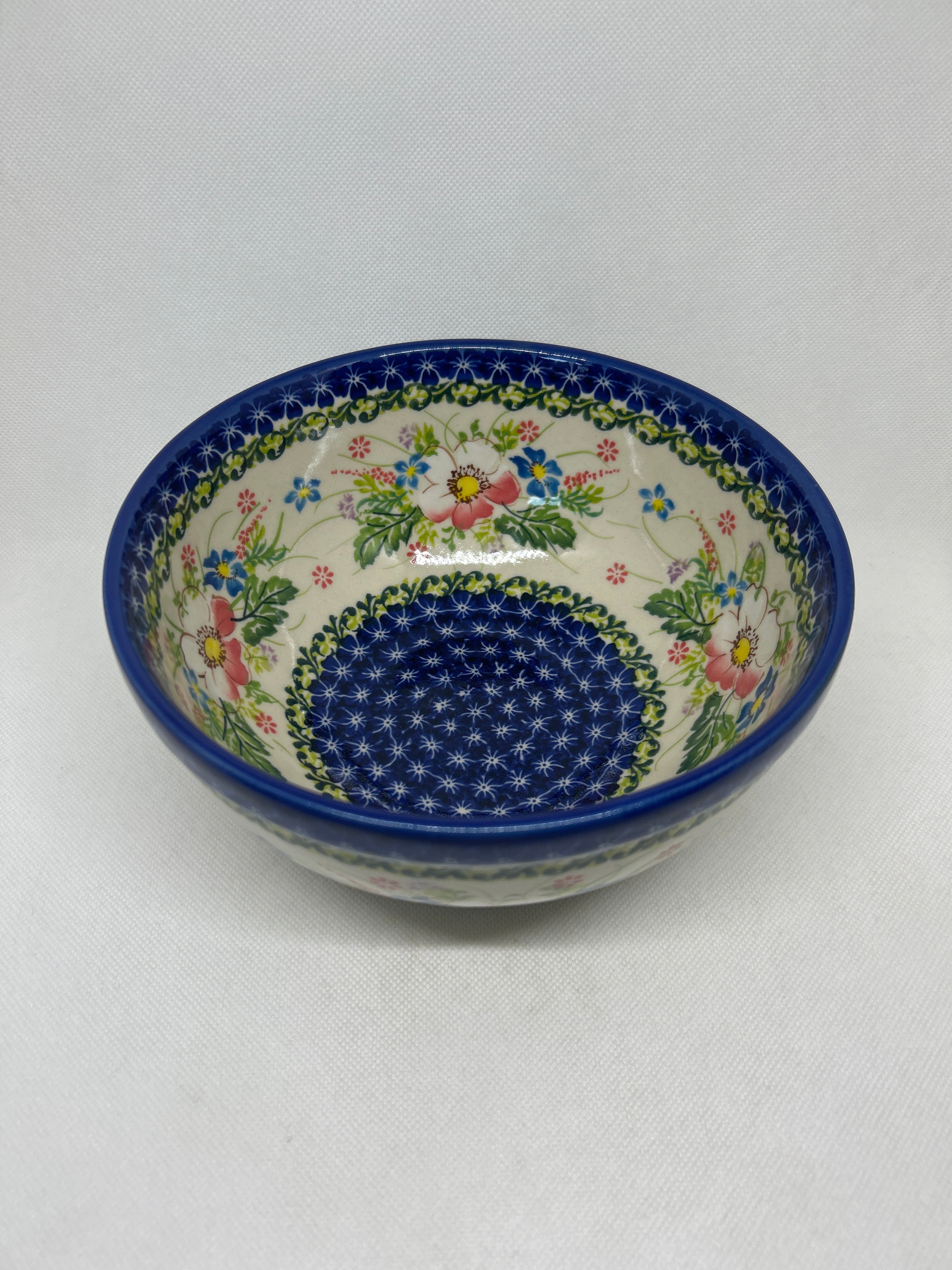 KALICH Pink Dogwood Nesting Bowls 7.5"