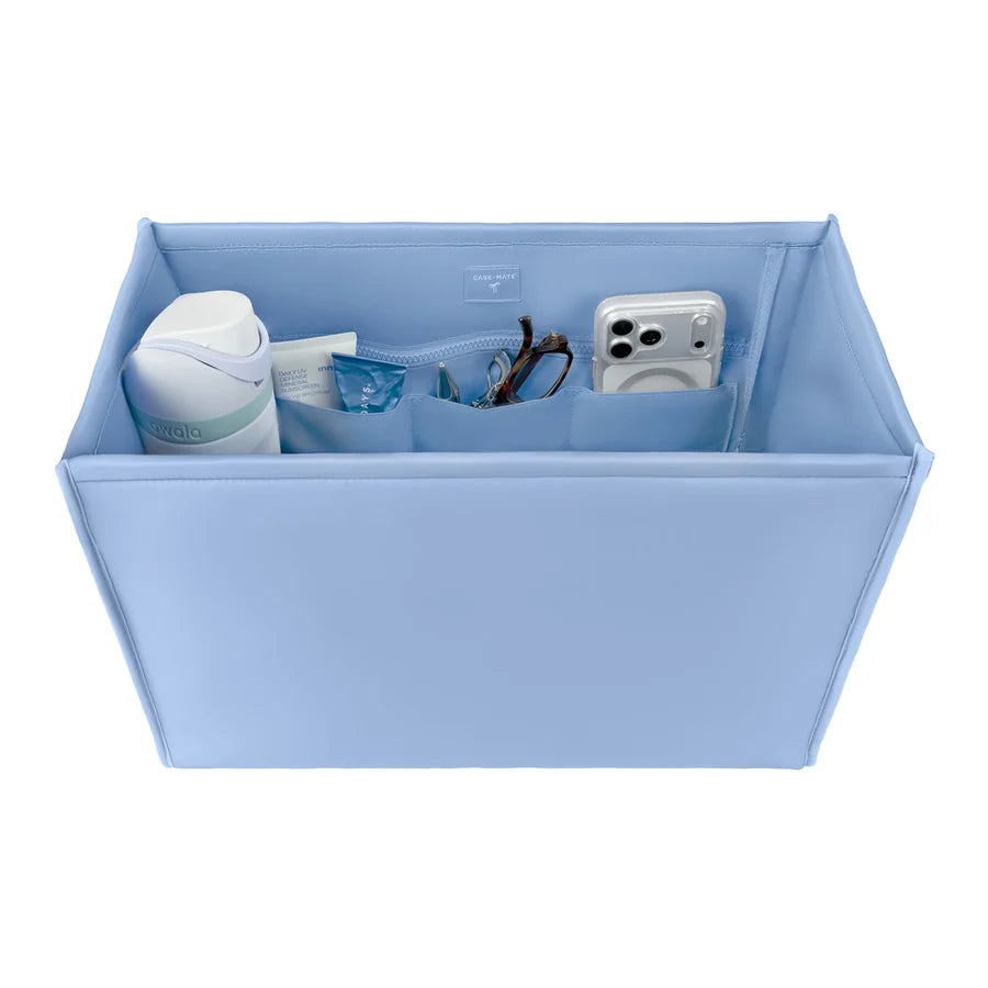 Case-Mate Tote Organizer- Carolina Blue