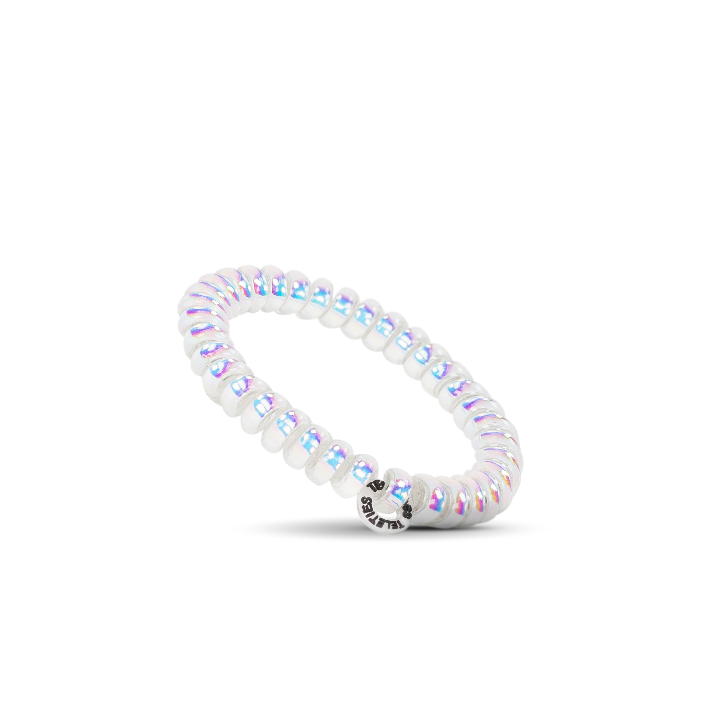 TELETIES - Spiral Hair Coils | Small | Peppermint Hair Ties