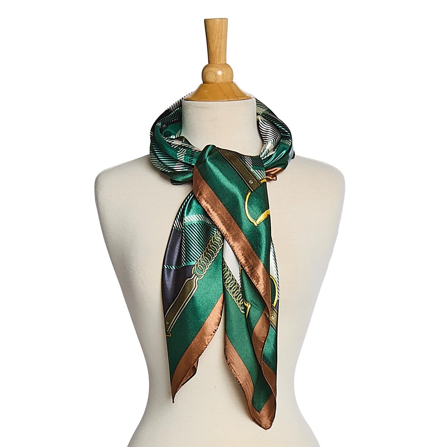 Tartan Silk Scarf