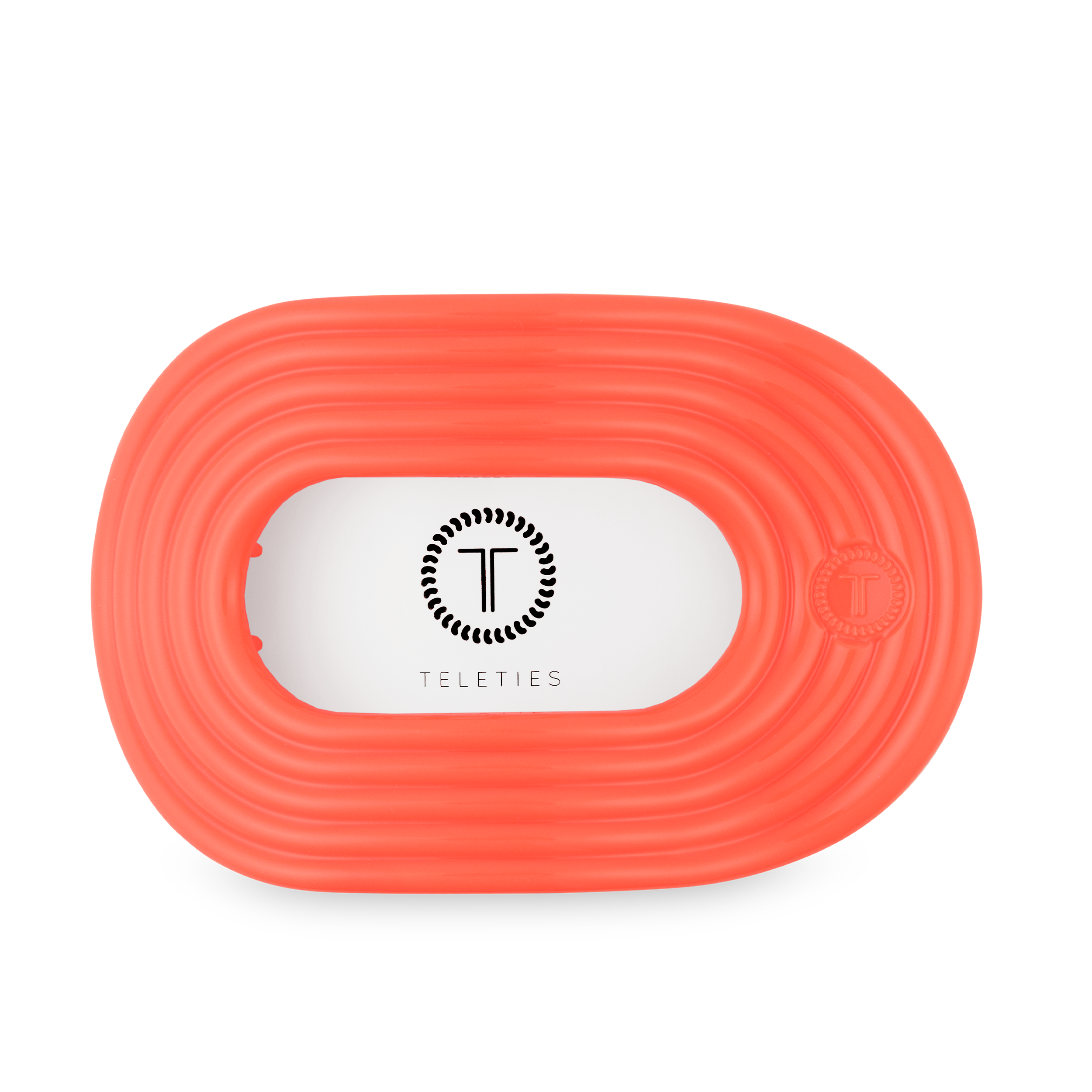TELETIES - Flat Round Hair Clip | Large | Darty