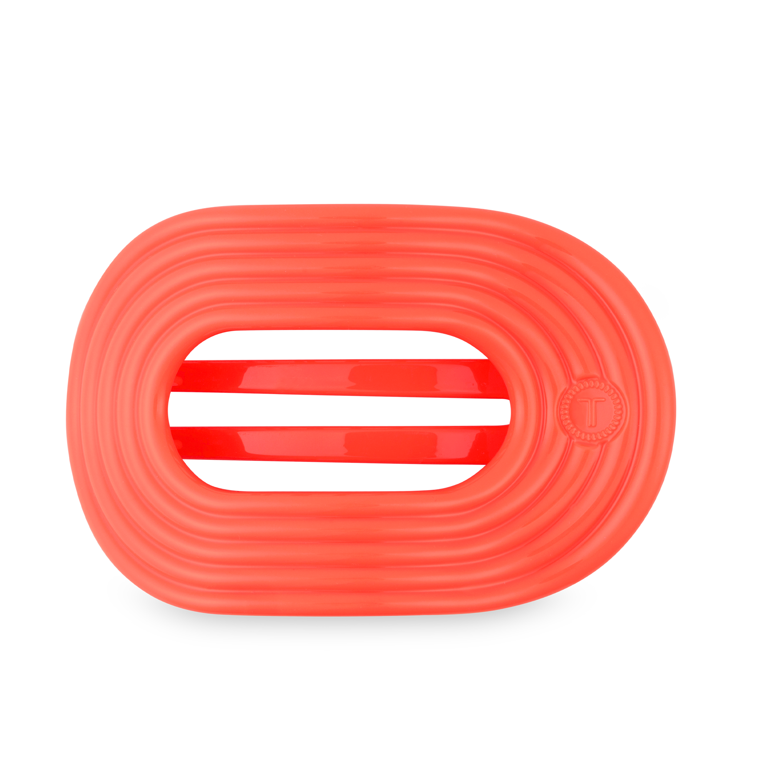 TELETIES - Flat Round Hair Clip | Large | Darty