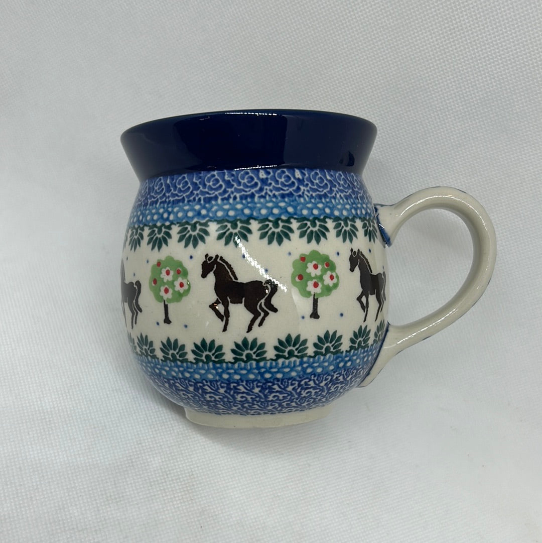 Brown Horse Bubble Mug 16 oz.