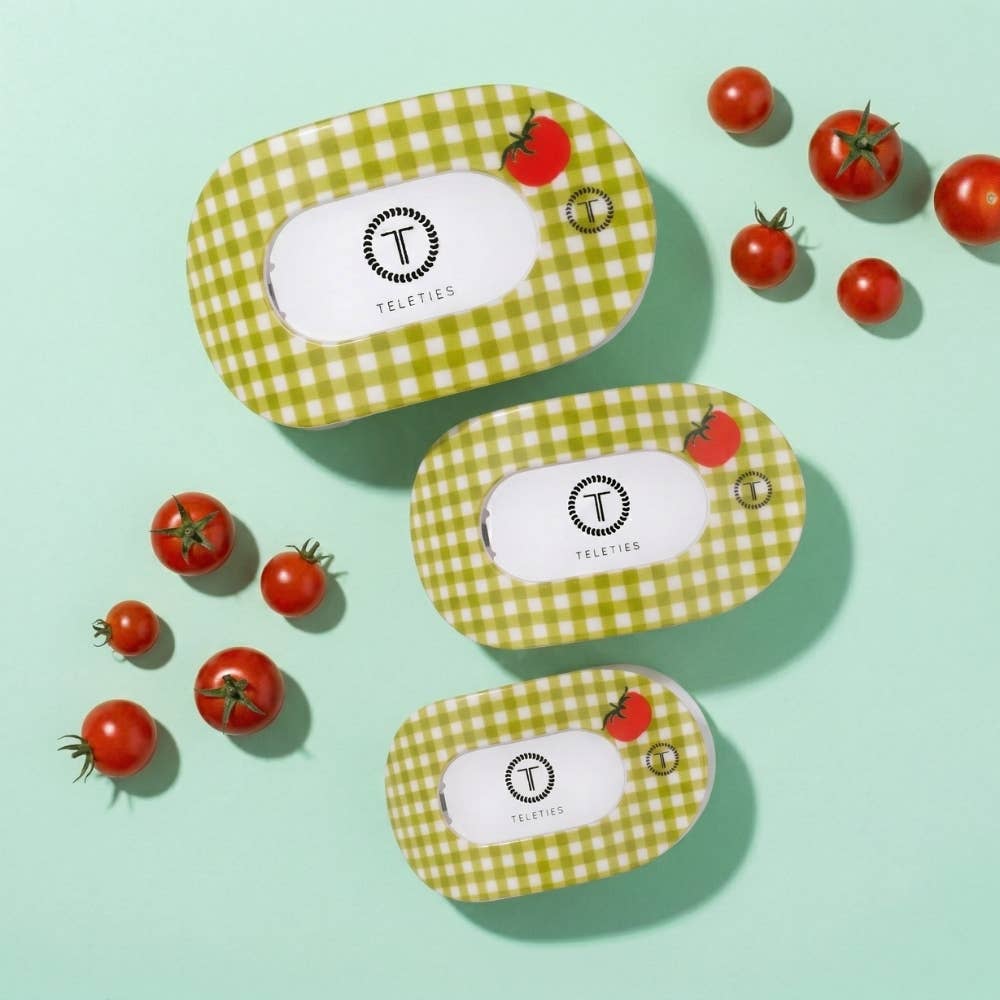 TELETIES - Flat Round Hair Clip | Large | Locally Grown