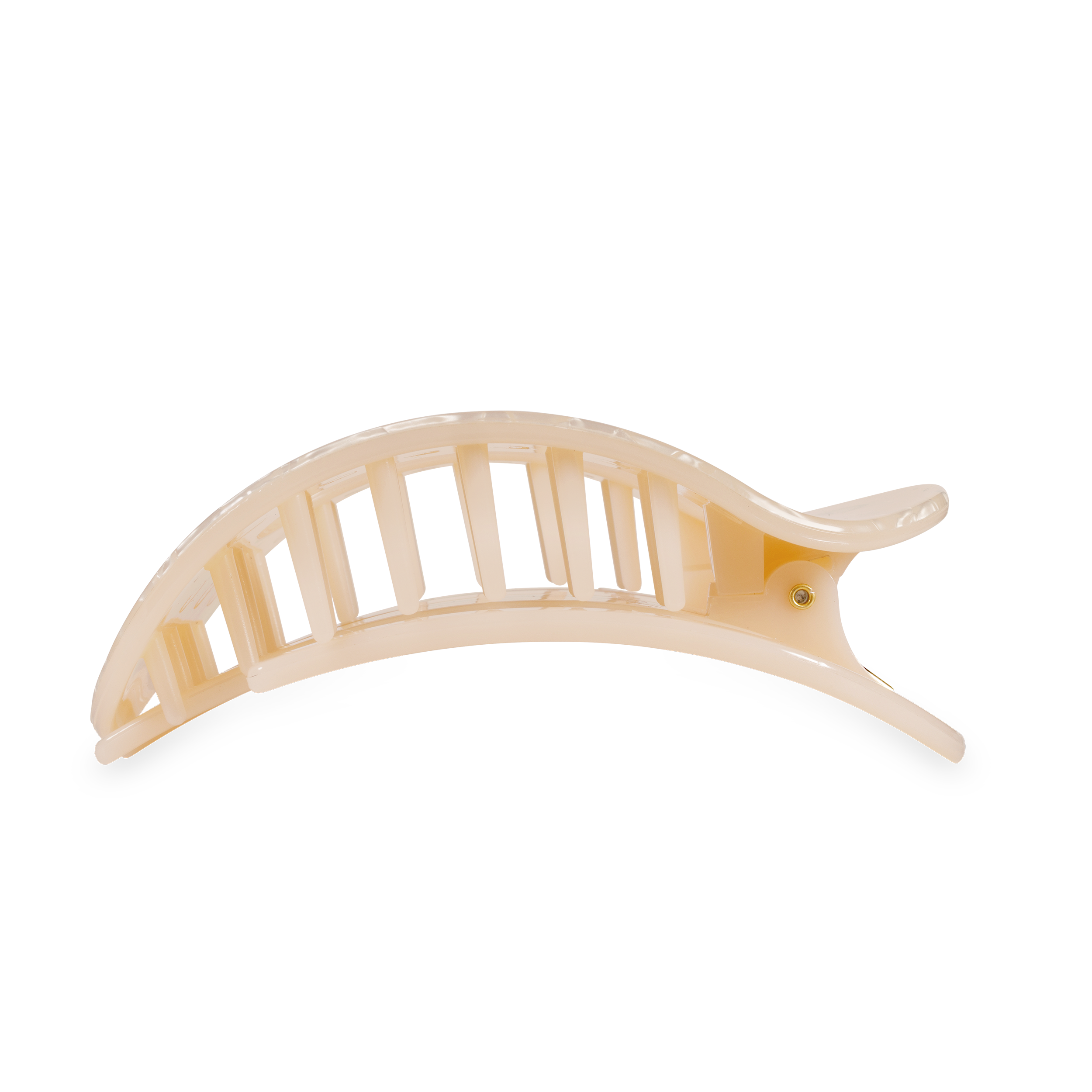 TELETIES - Flat Round Hair Clip | Large | Soft Surf