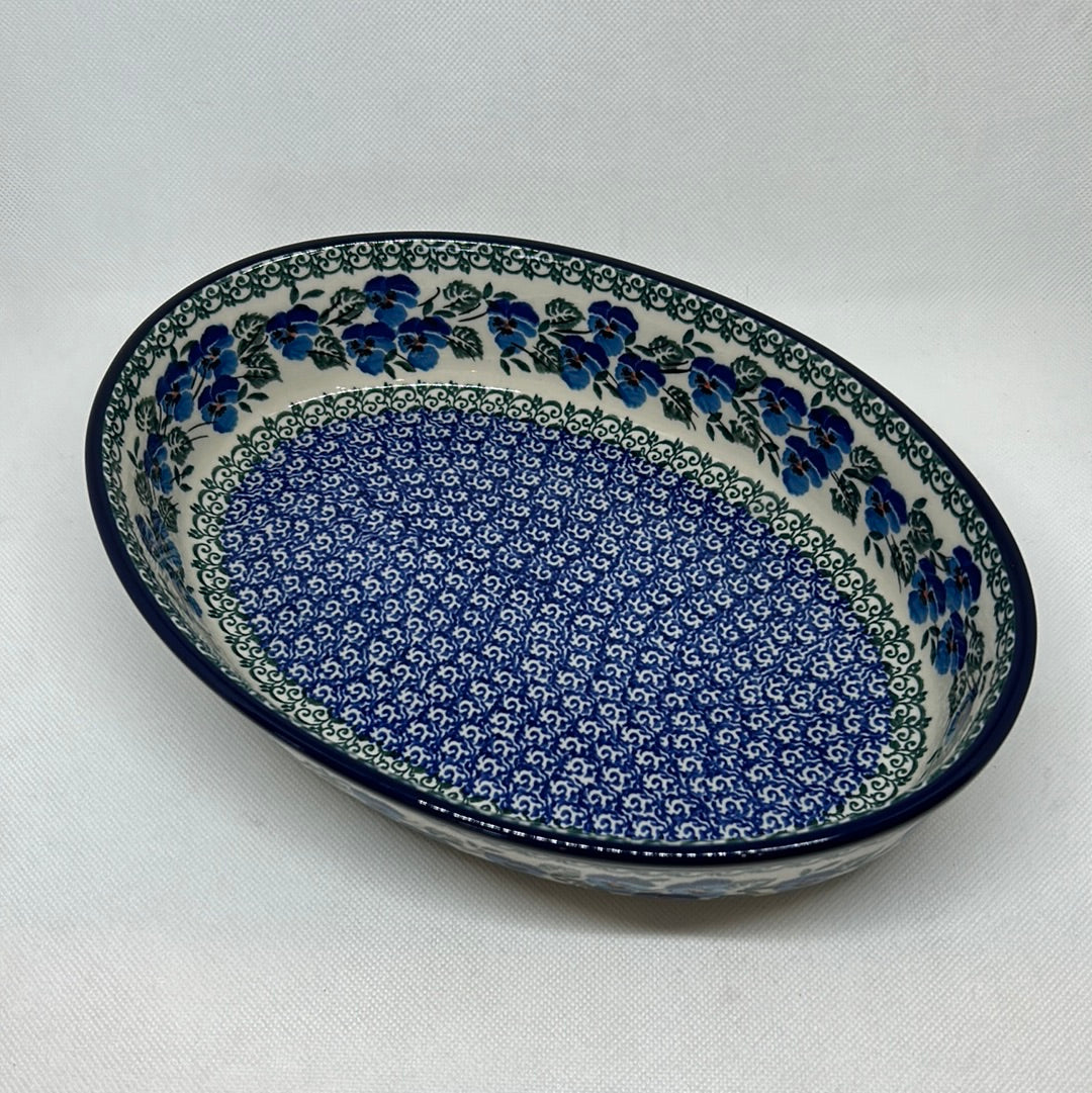 Winter Viola Oval Baker 10.5"