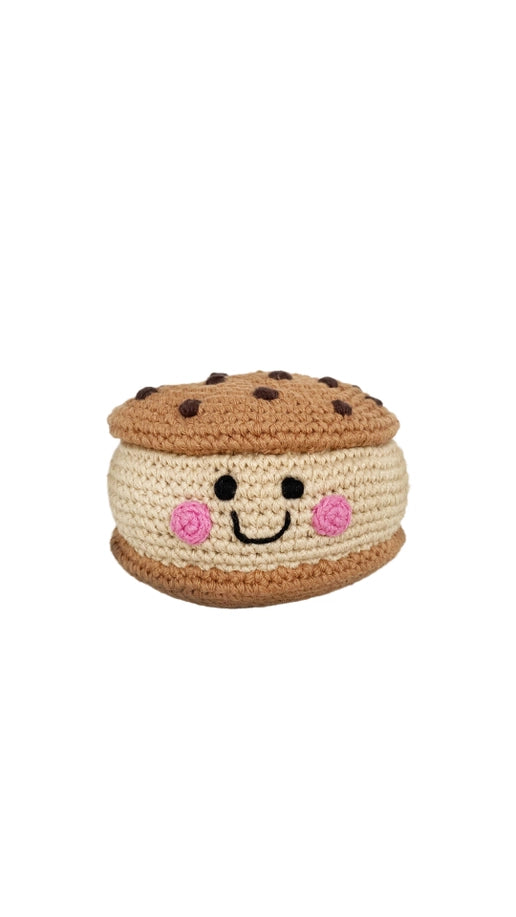 Pebble Rattle- Ice Cream Sandwich