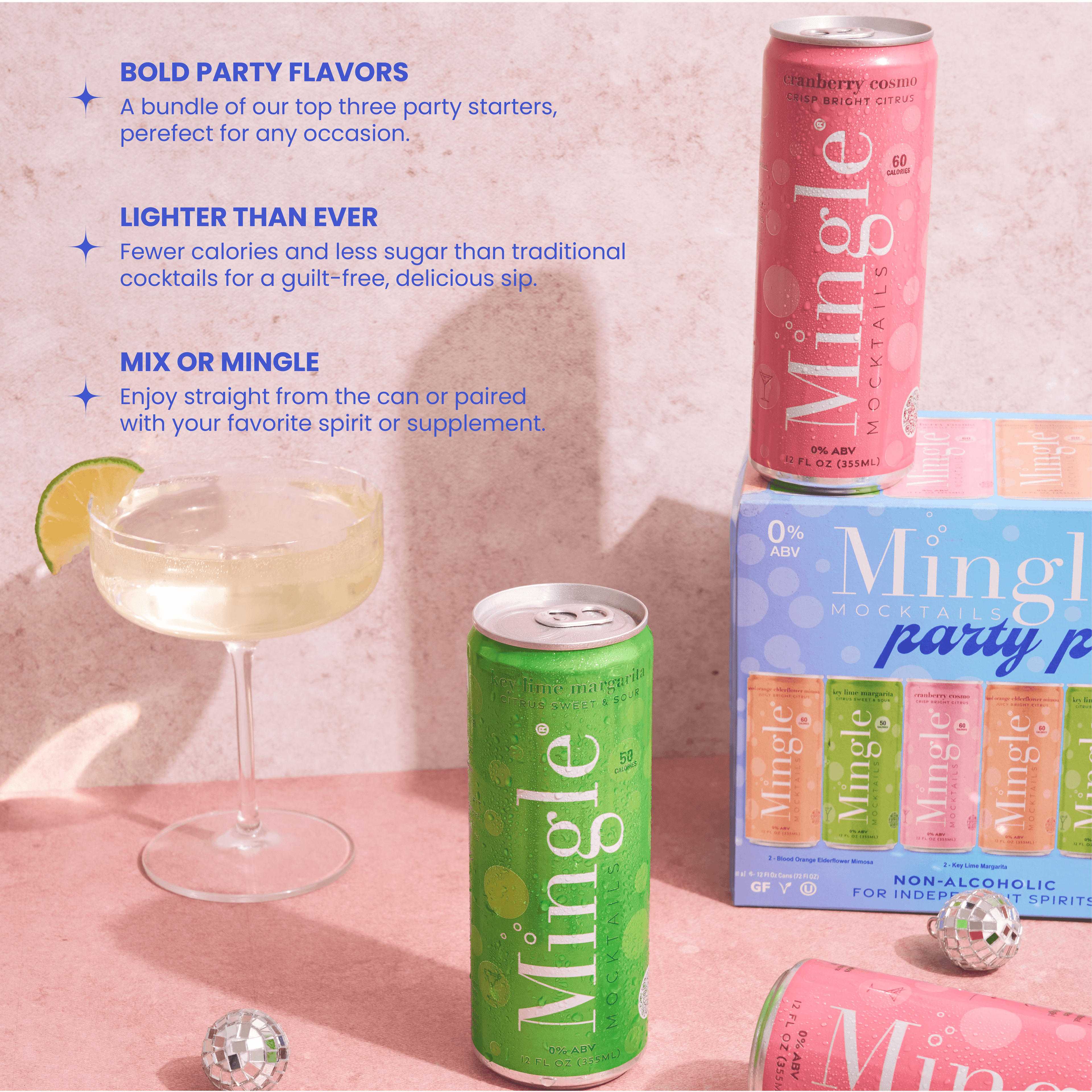 Mingle Mocktails - Mingle Non-Alcoholic Mocktails SINGLE CAN