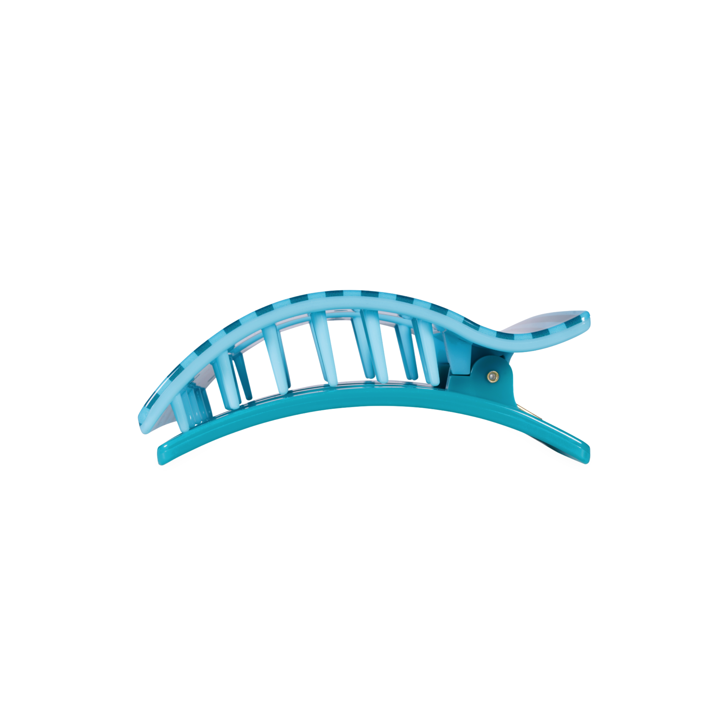 TELETIES - Splash Zone | Medium | Flat Rectangle Hair Clip