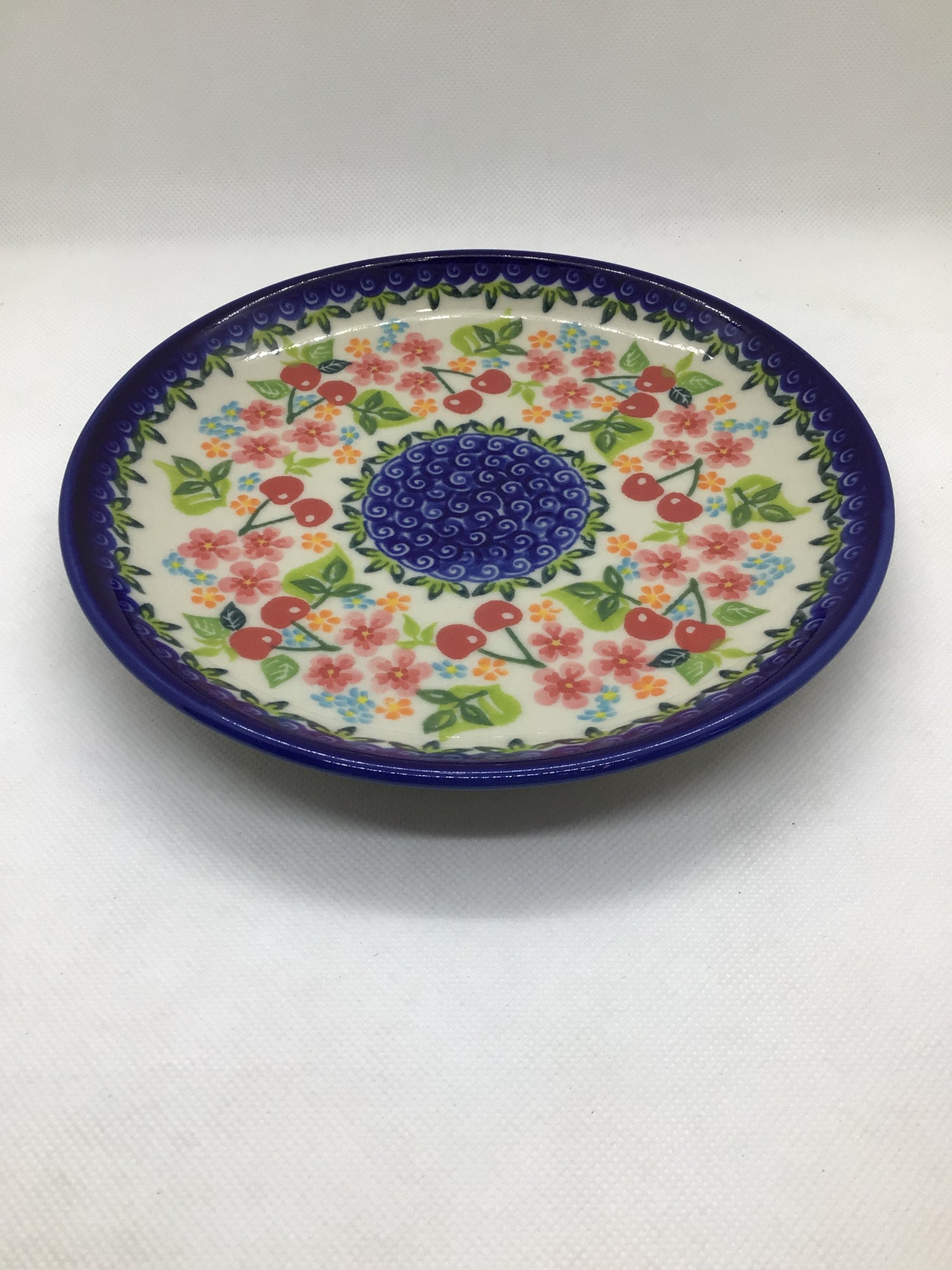 KALICH Cherry Berry Salad Plate