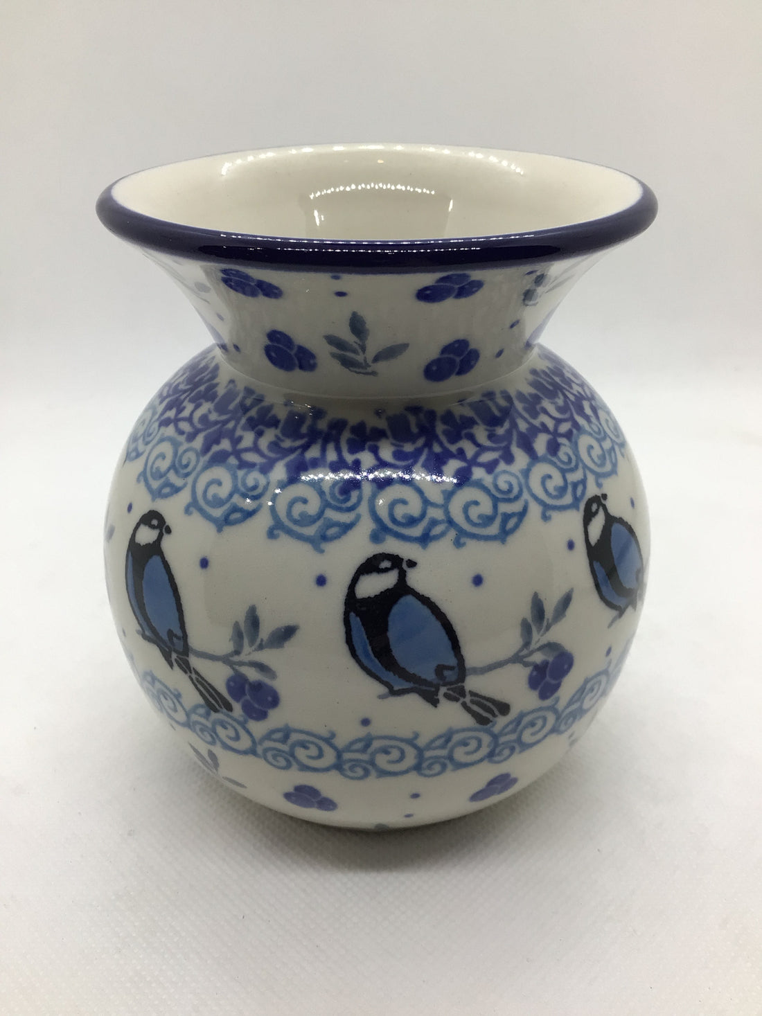 Jay Blue Bubble Vase