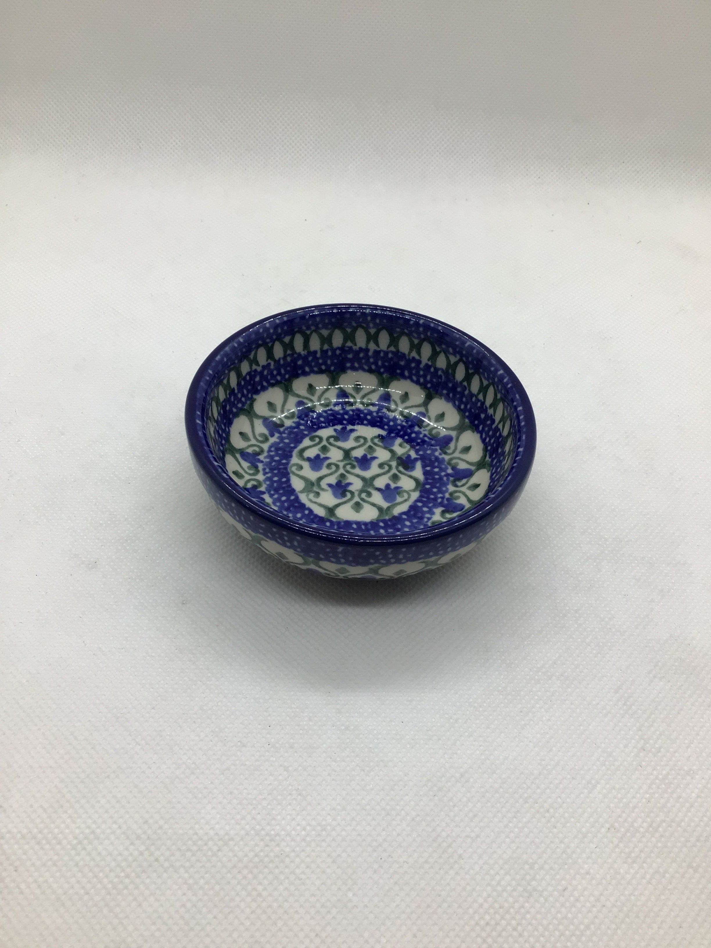 Tulip Trellis Tiny Round Bowl 3.5"