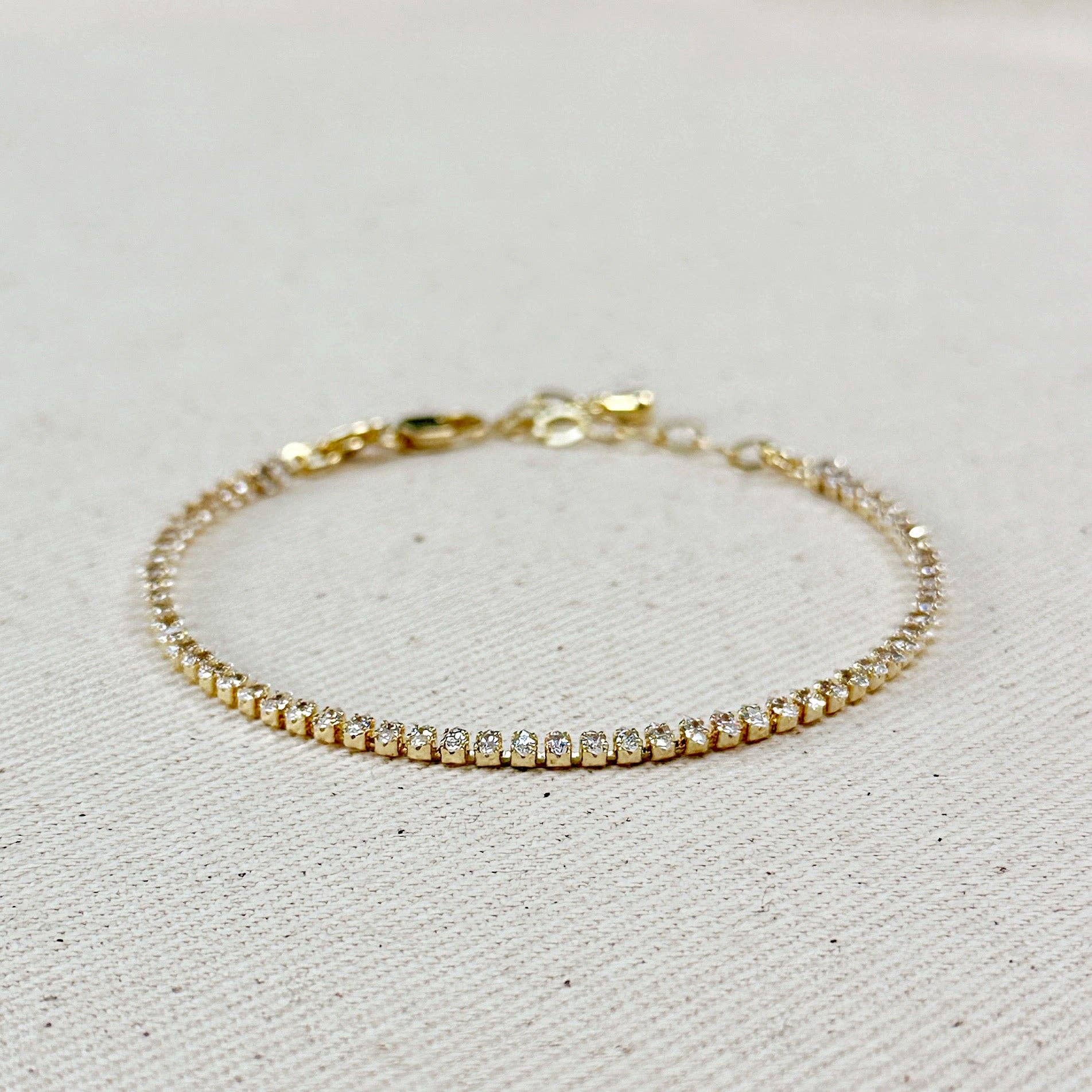 GoldFi - 18k Gold Filled Marquise Tennis Bracelet