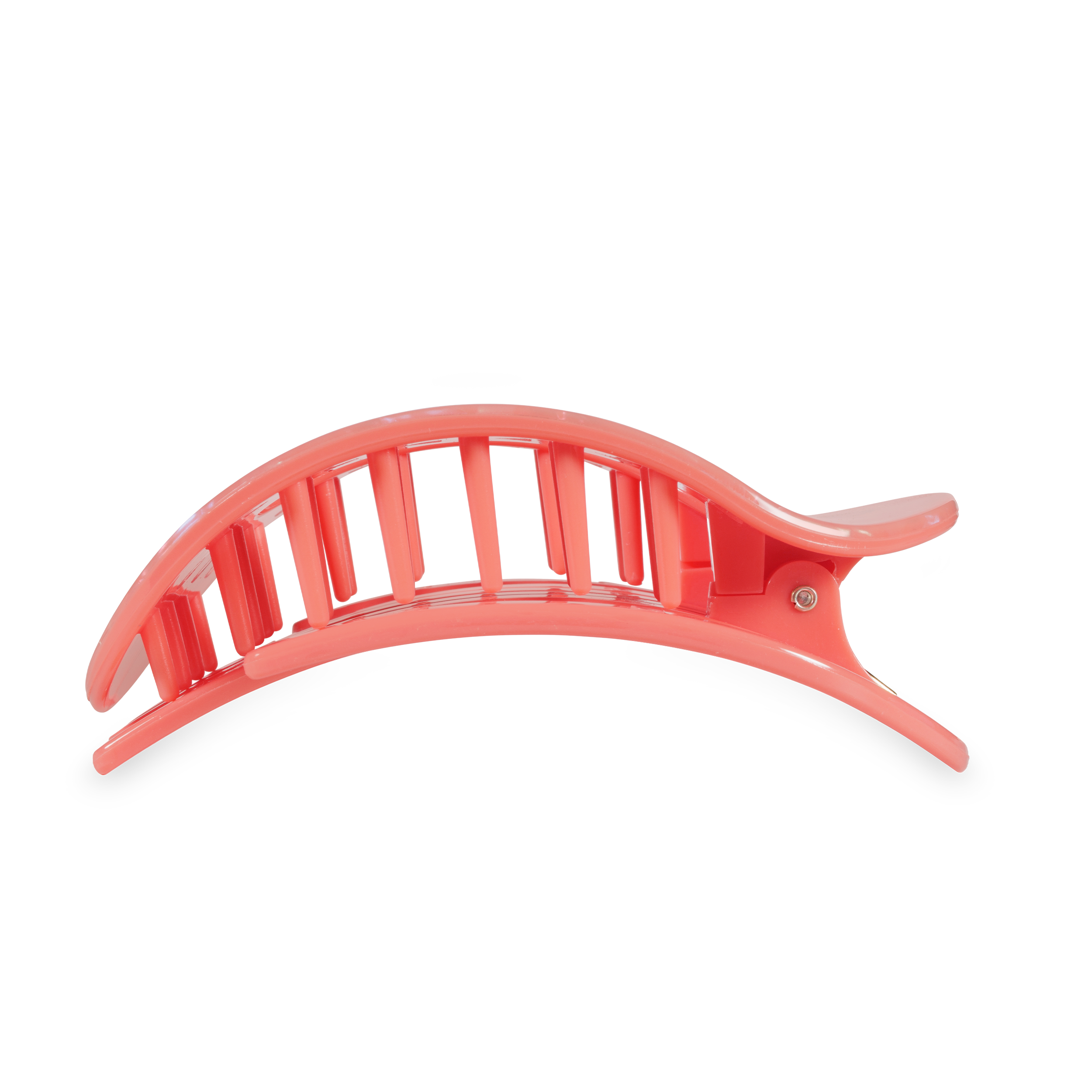 TELETIES - Flat Round Hair Clip | Large | Dreamsicle