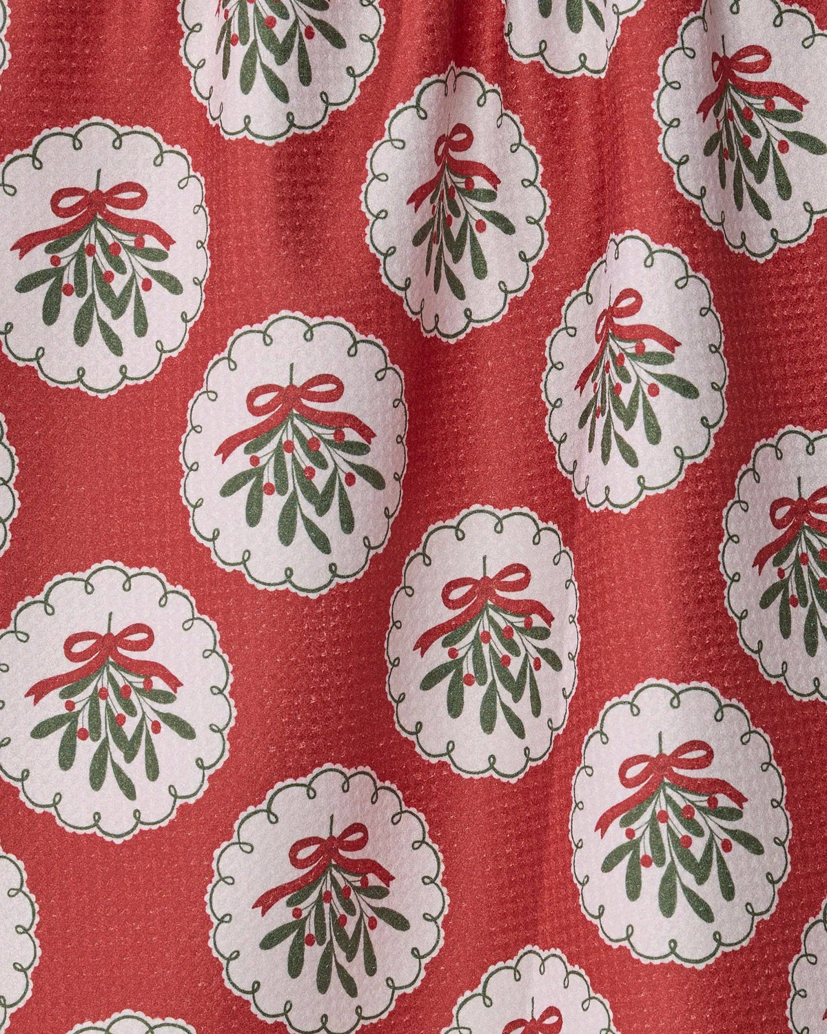 Geometry - Merry Mistletoe Tea Towel - Holiday 2026
