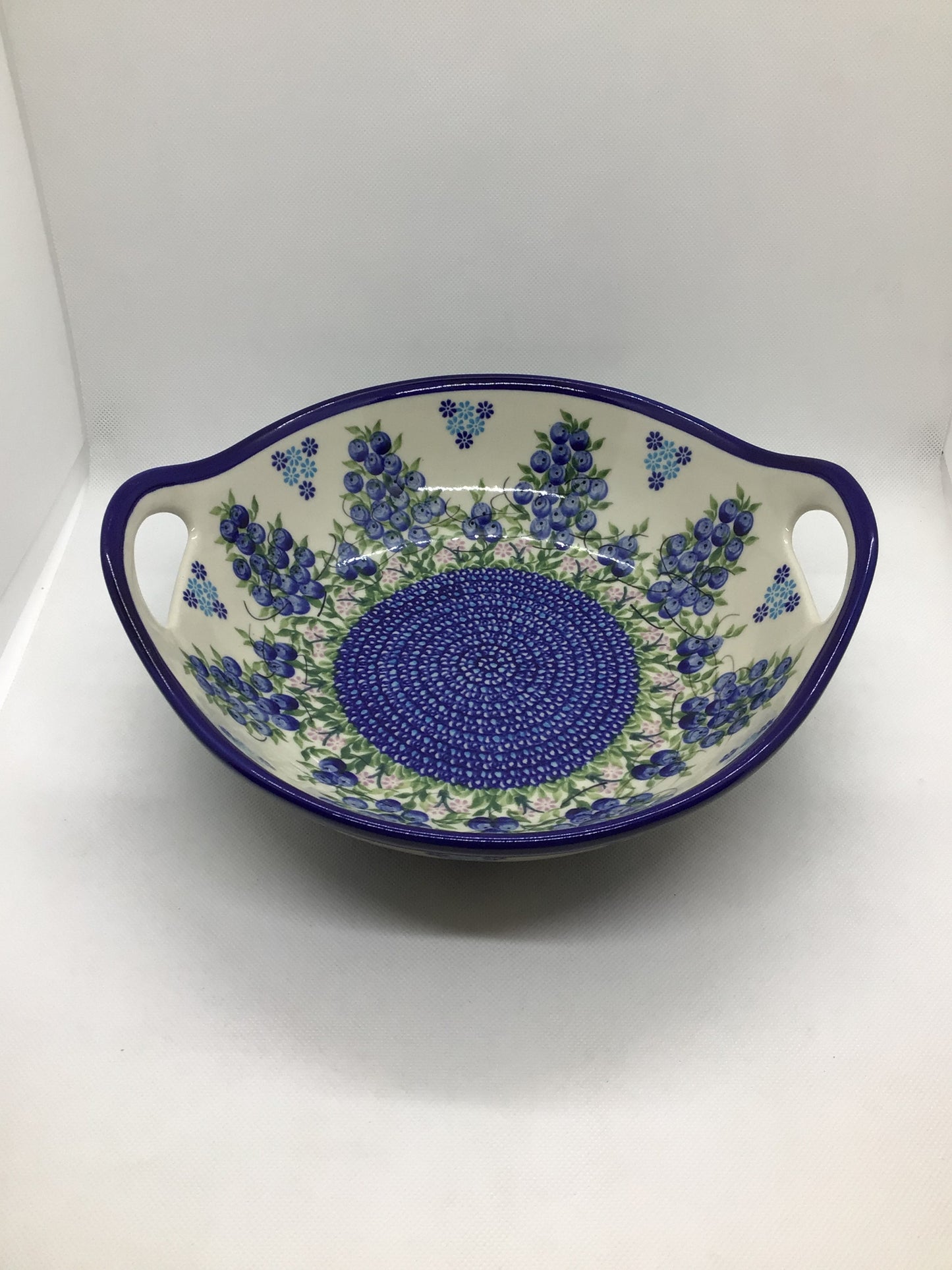 KALICH Blueberry Bundle Small Bowl w/Handles