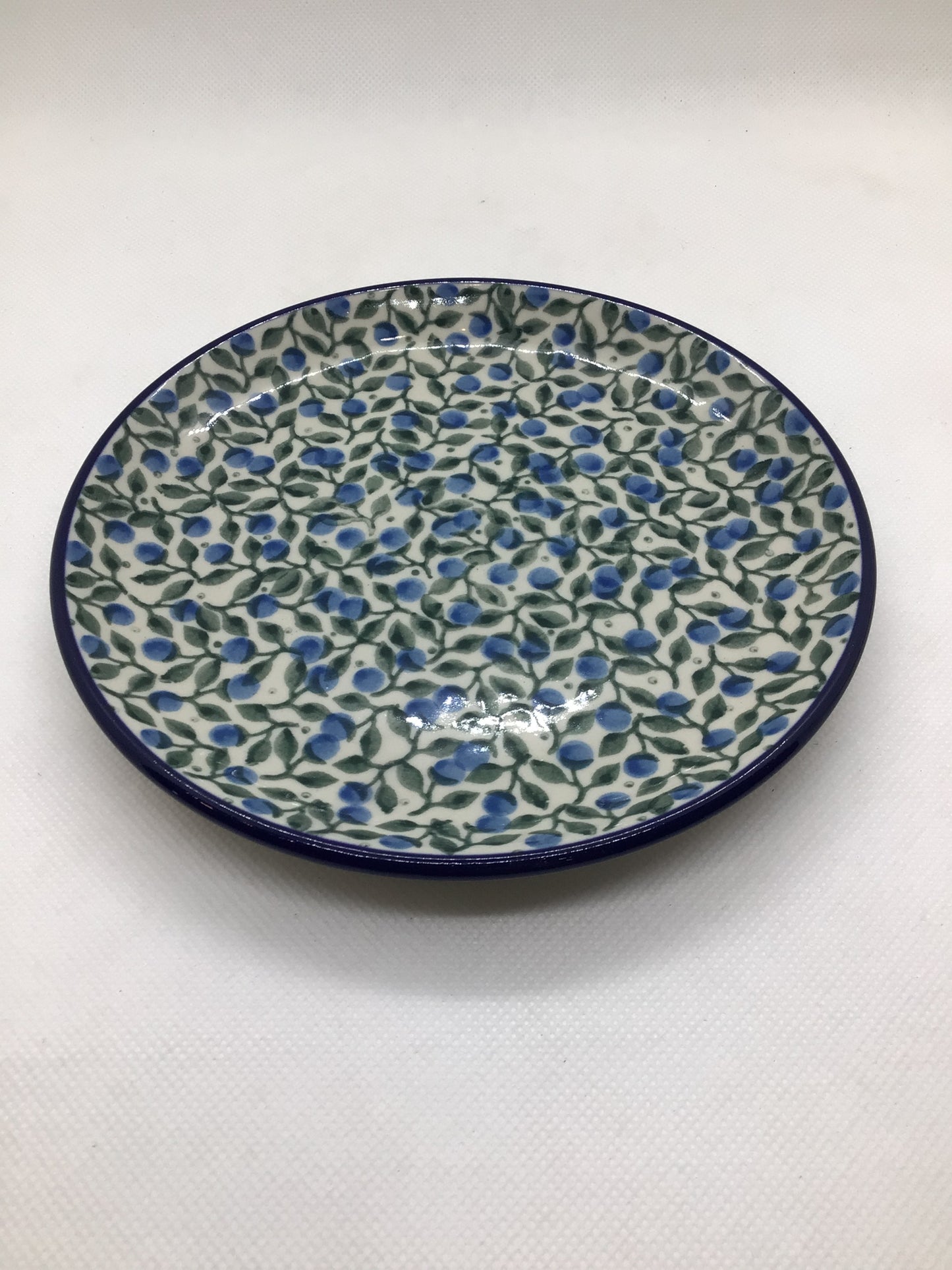 Blueberry Blossom Bread Plate 6.25"