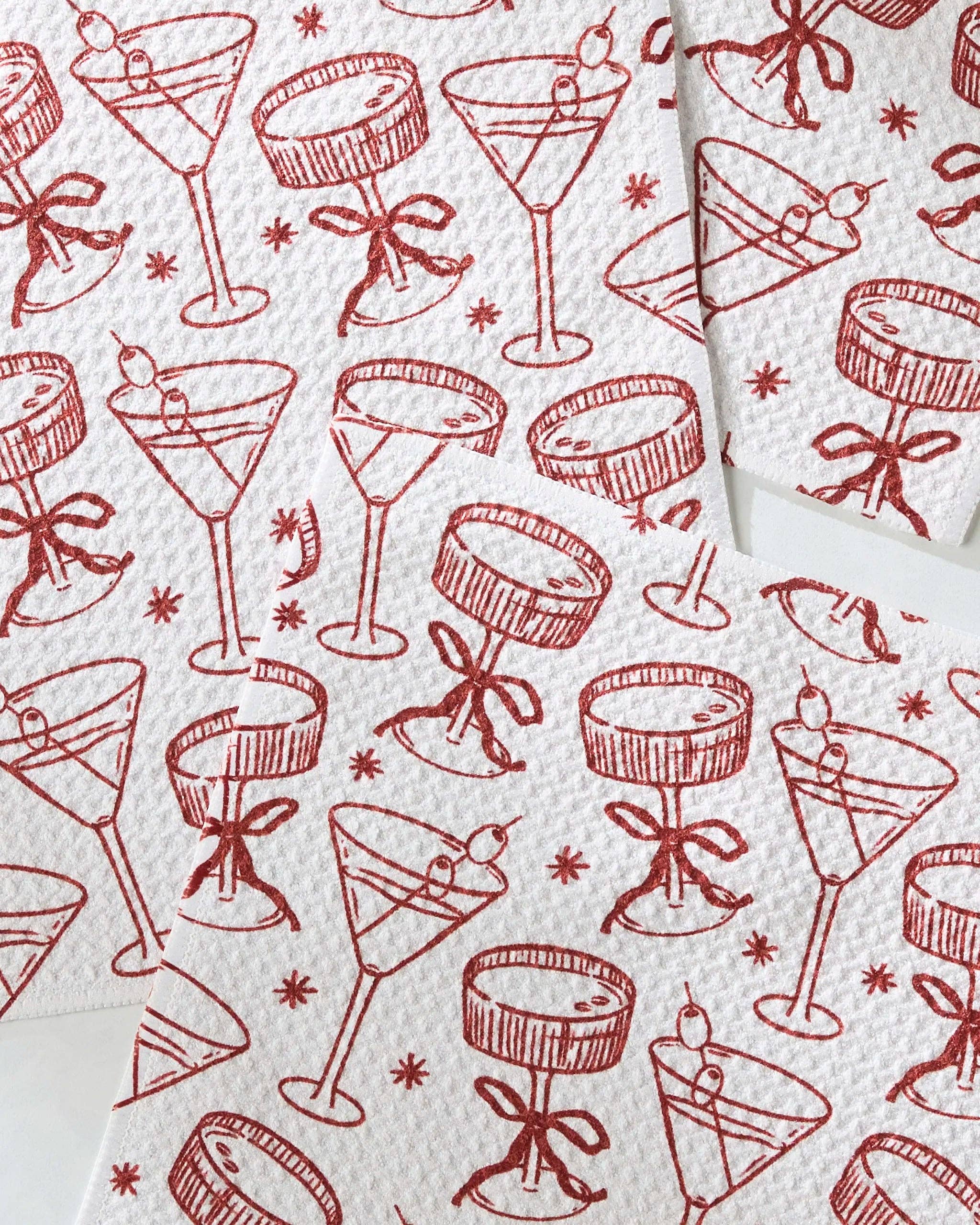 Geometry - Soiree Dishcloth Set