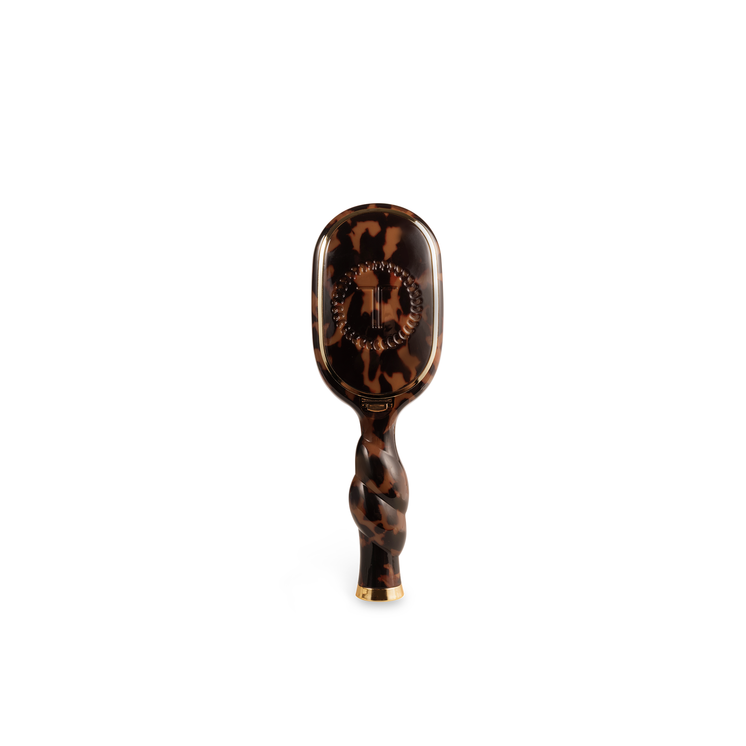 TELETIES - Mini Detangler Brush for Medium Hair - Tortoise
