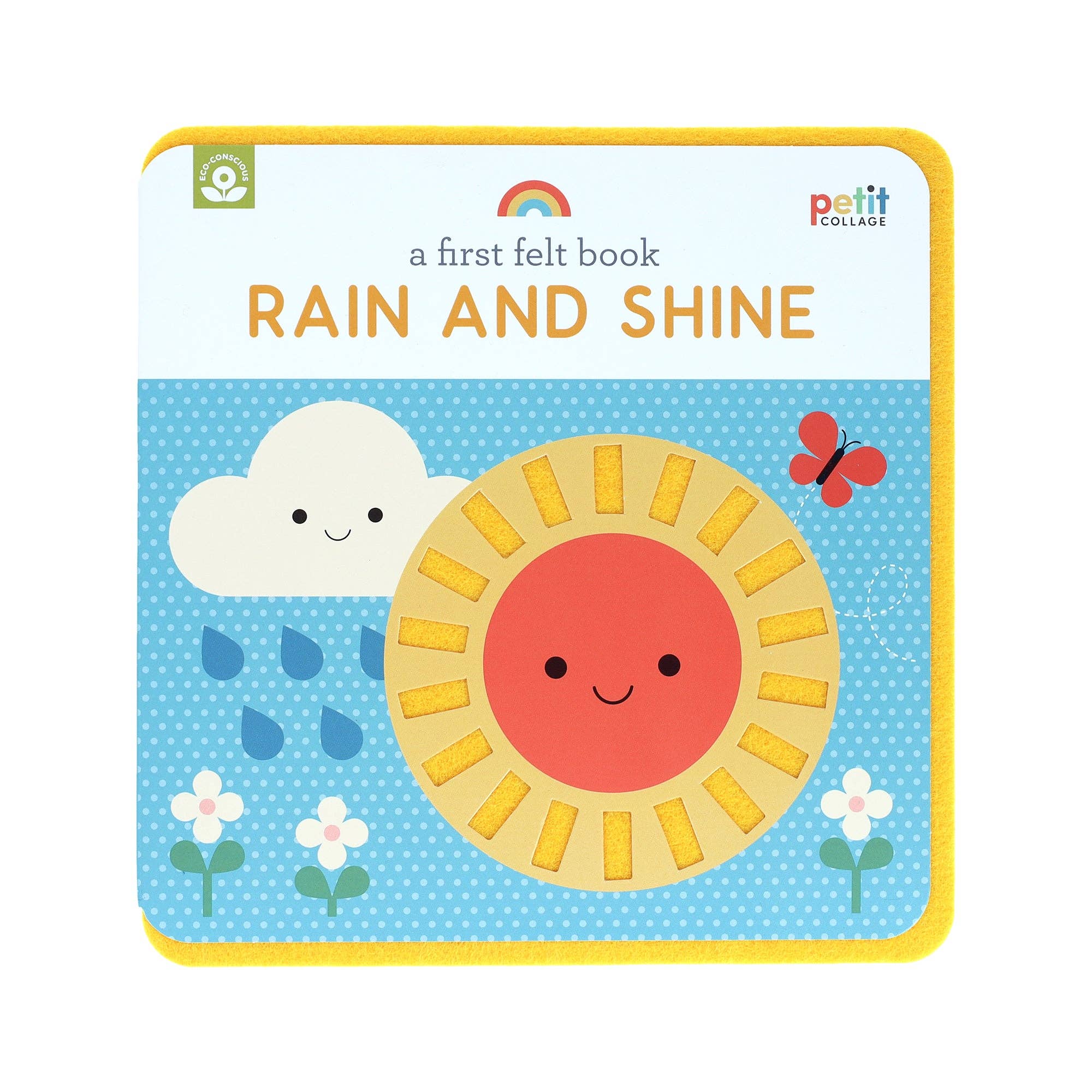Chronicle Books - A First Felt Book: Rain and Shine