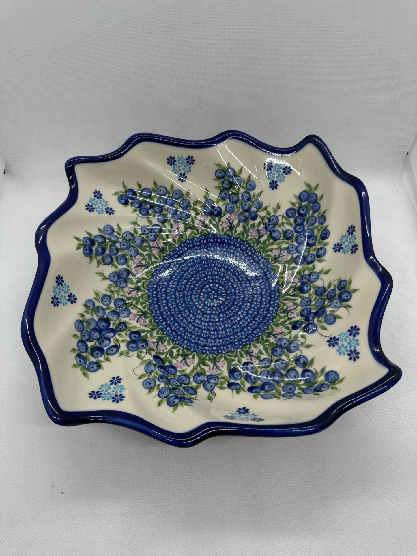 KALICH Blueberry Swirl Bowl