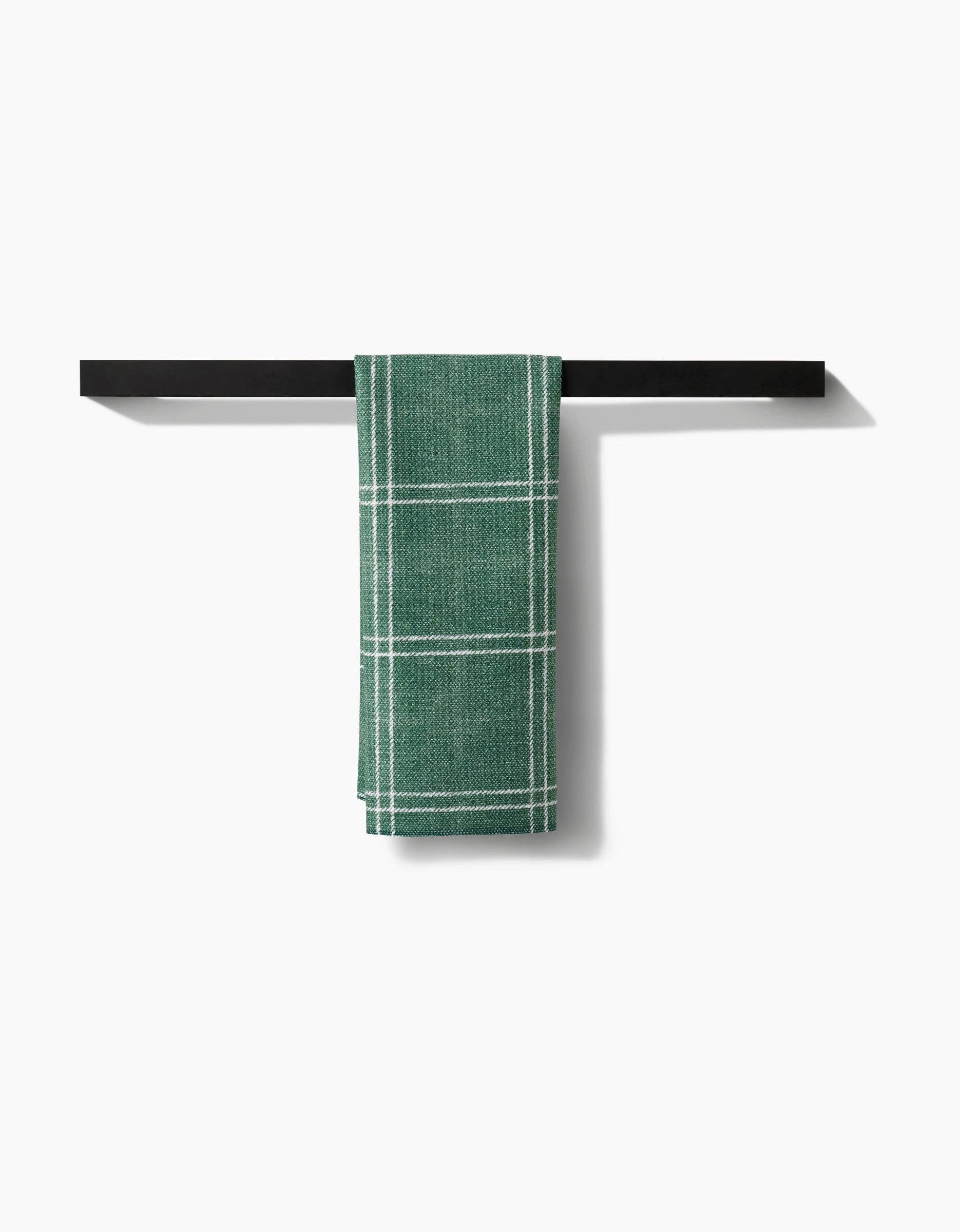 Pine Forest Plaid Tea Towel