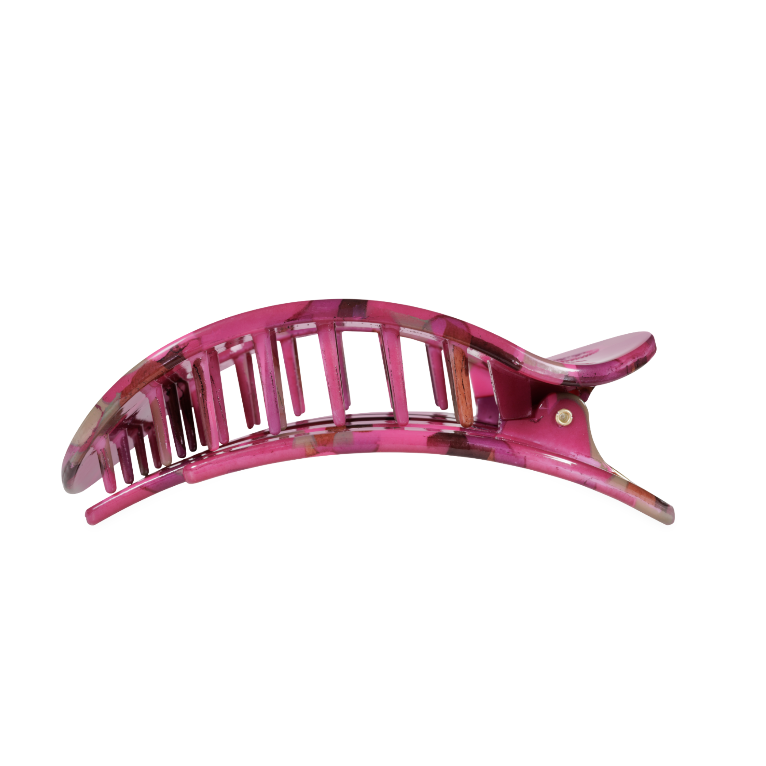 TELETIES - Garden Glam Large Flat Round Hair Clip