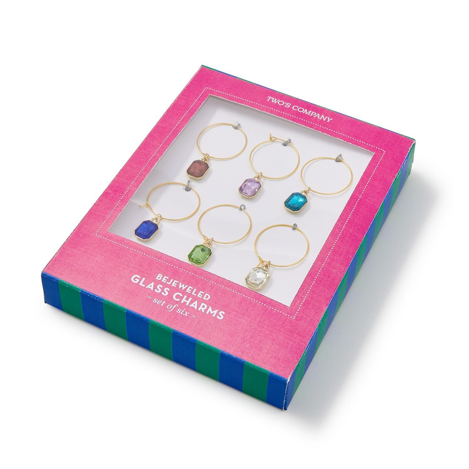 Gem Wine Glass Charms