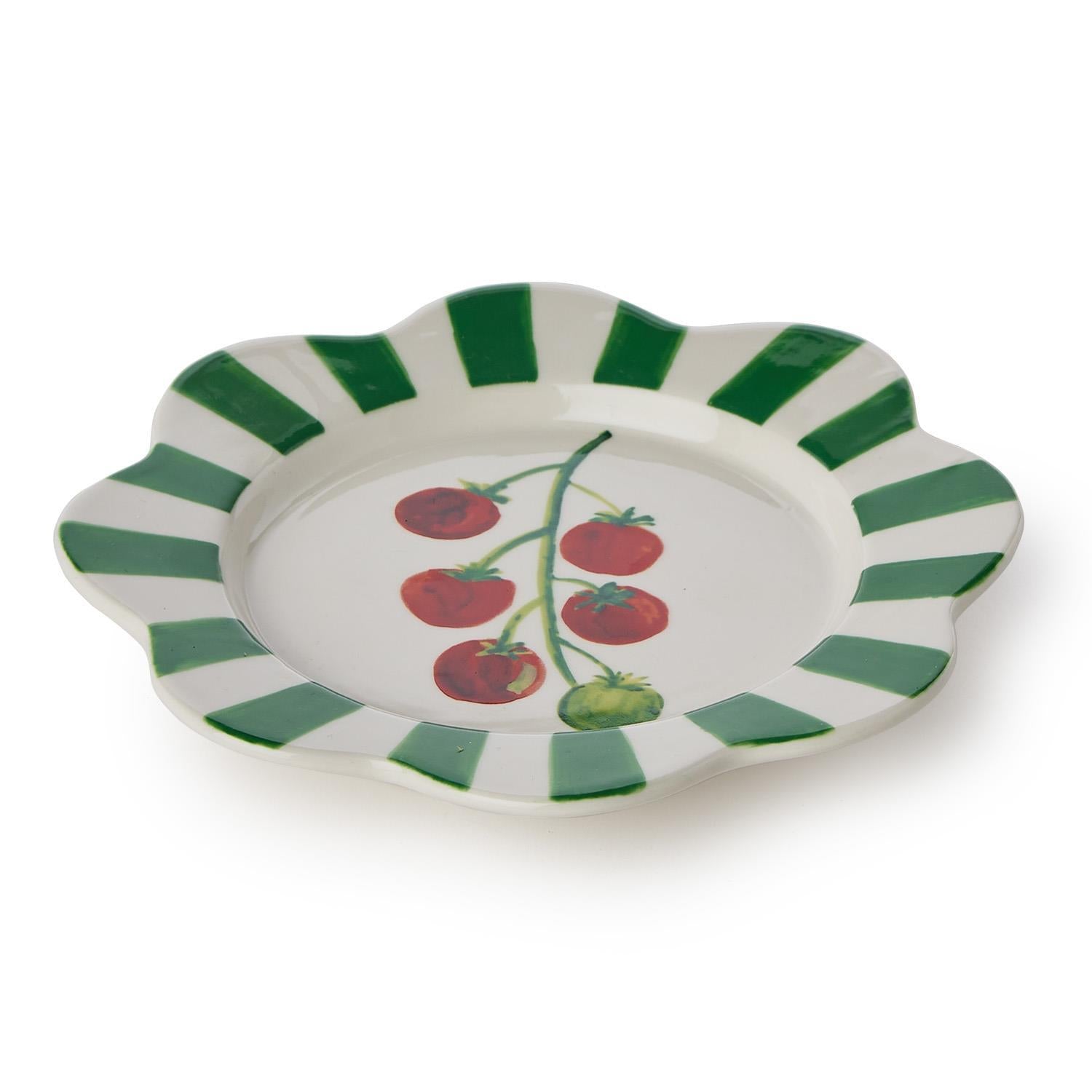 Garden Harvest Tidbit Plate