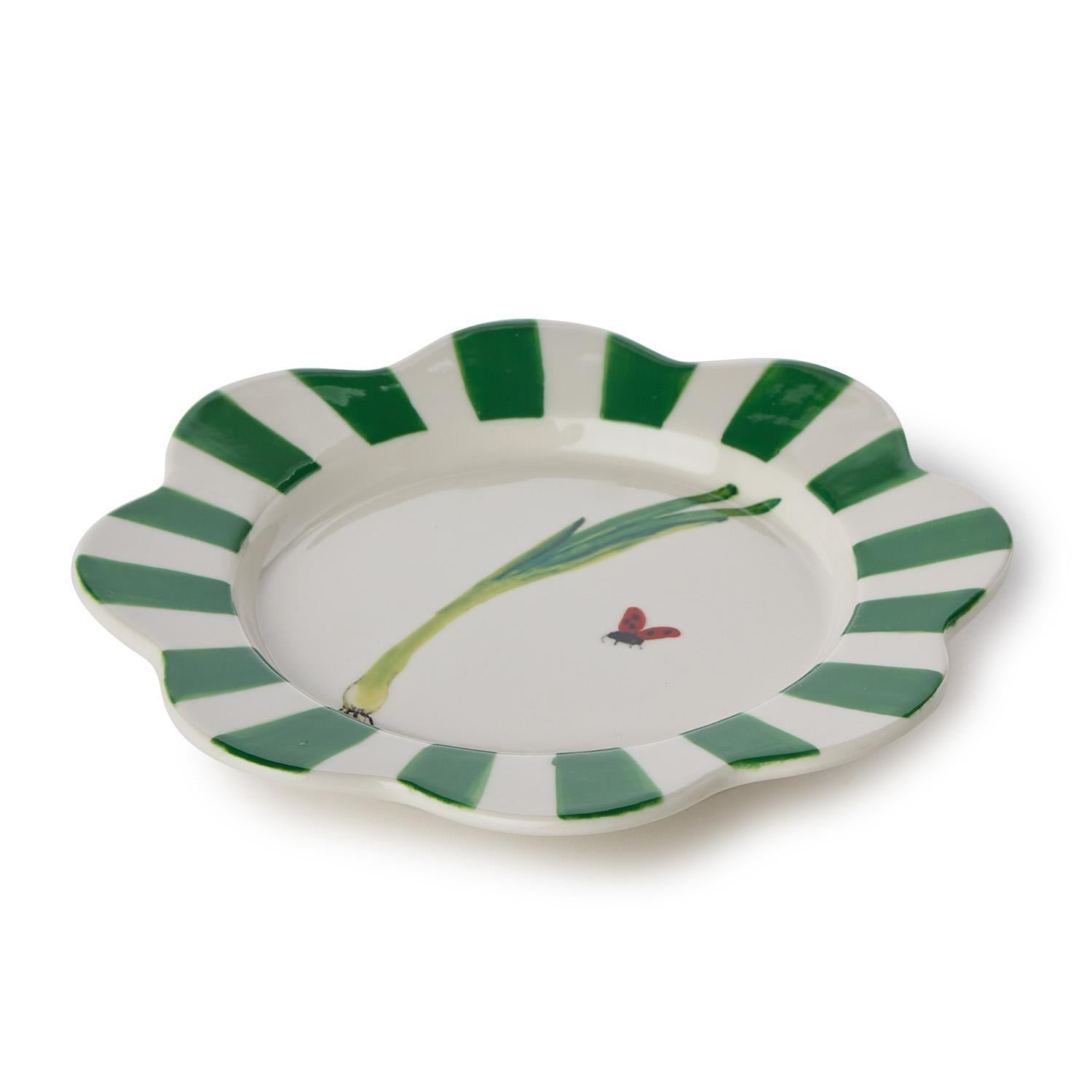 Garden Harvest Tidbit Plate