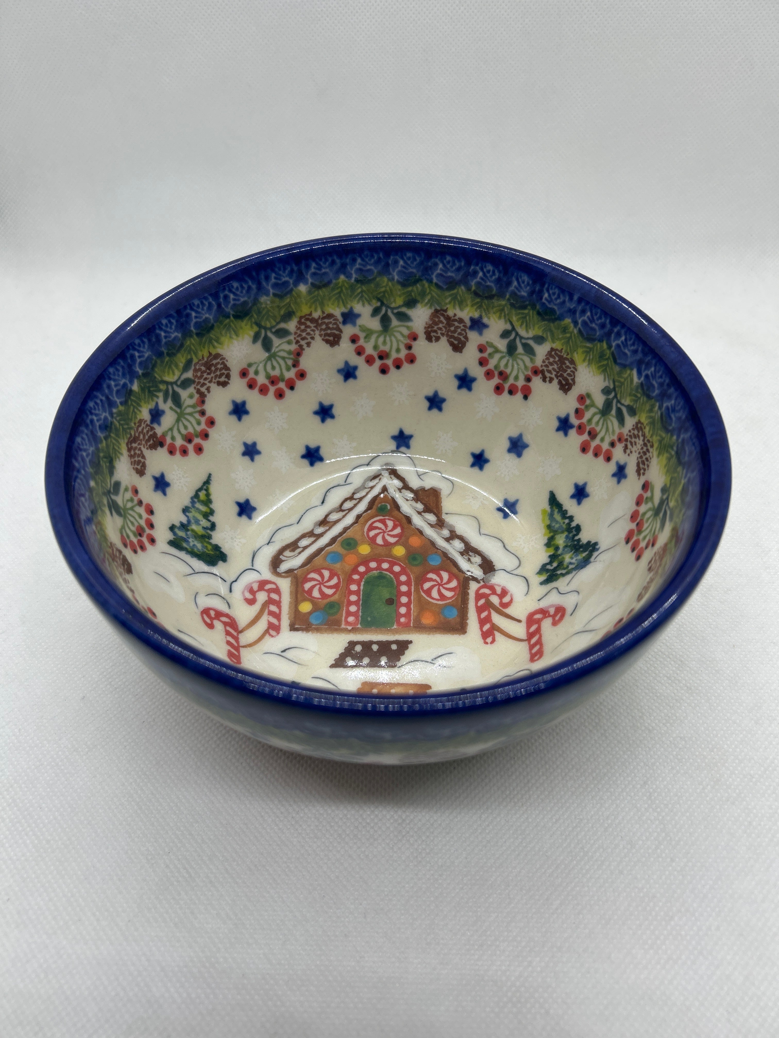 KALICH Gingerbread House Nesting Bowl 6"