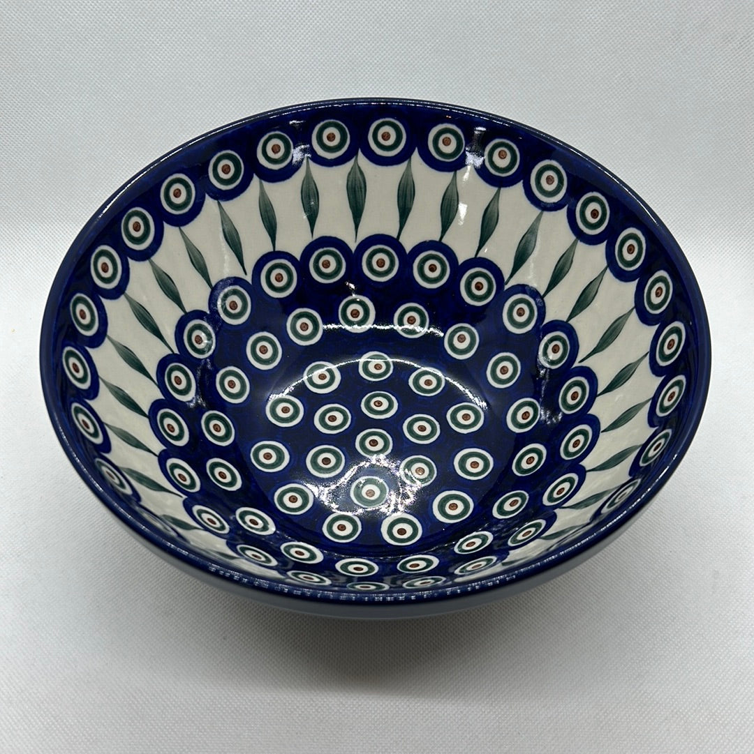 Traditional Peacock Nesting Bowl 9"