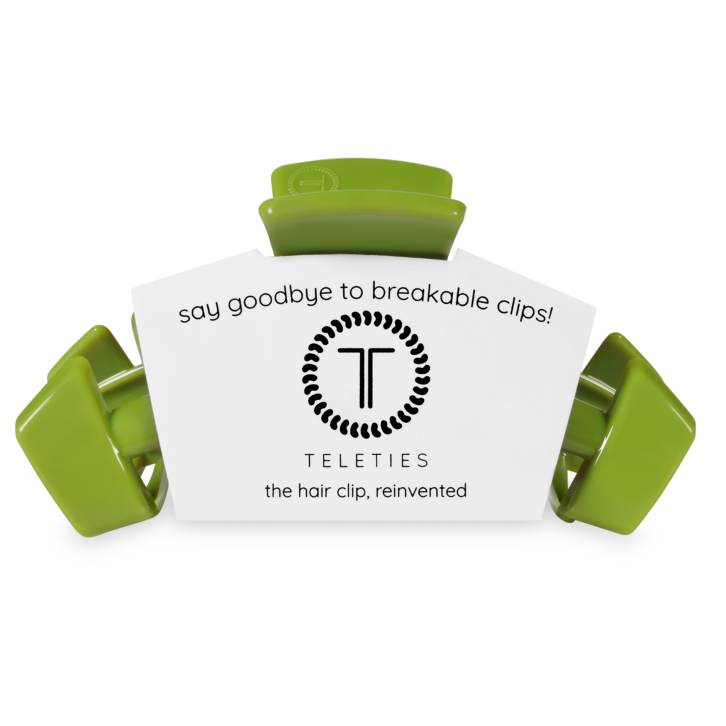 TELETIES - Classic | Locally Grown | Large Hair Clip