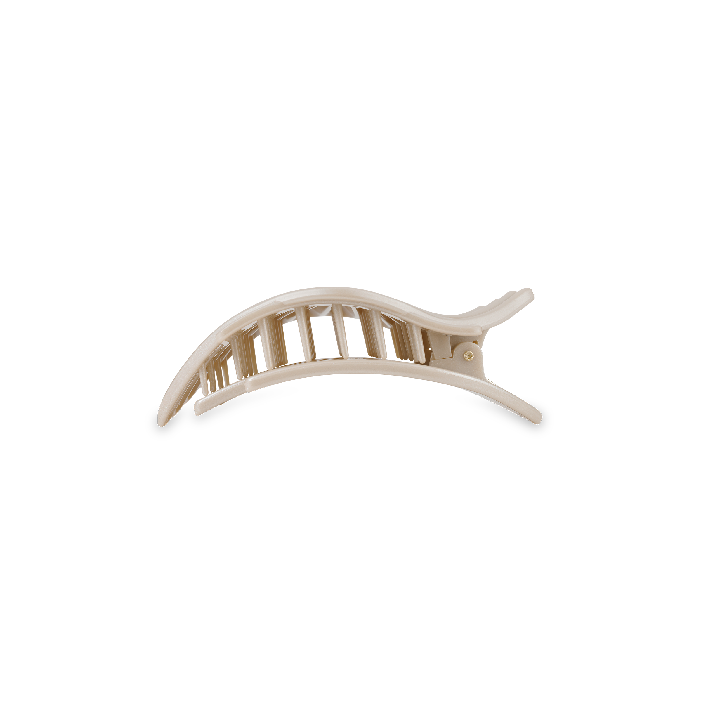 TELETIES - Shimmering Shell | Tiny | Flat Hair Clip