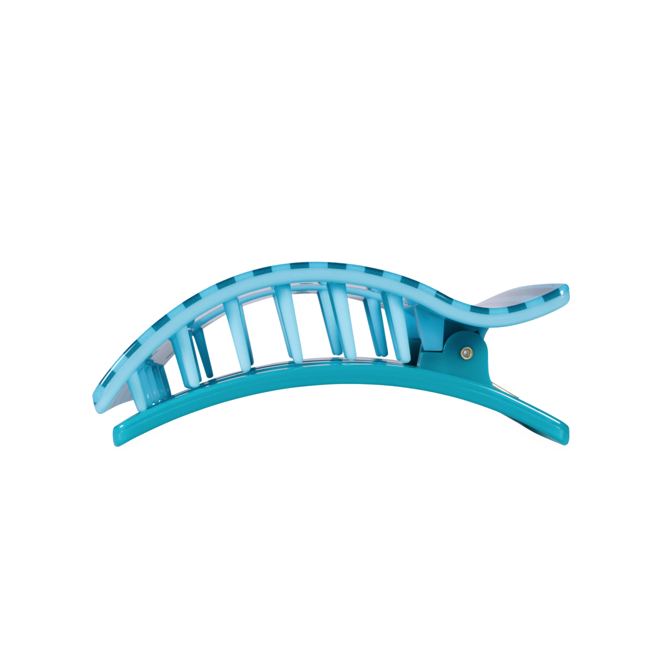 TELETIES - Splash Zone | Large | Flat Rectangle Hair Clip
