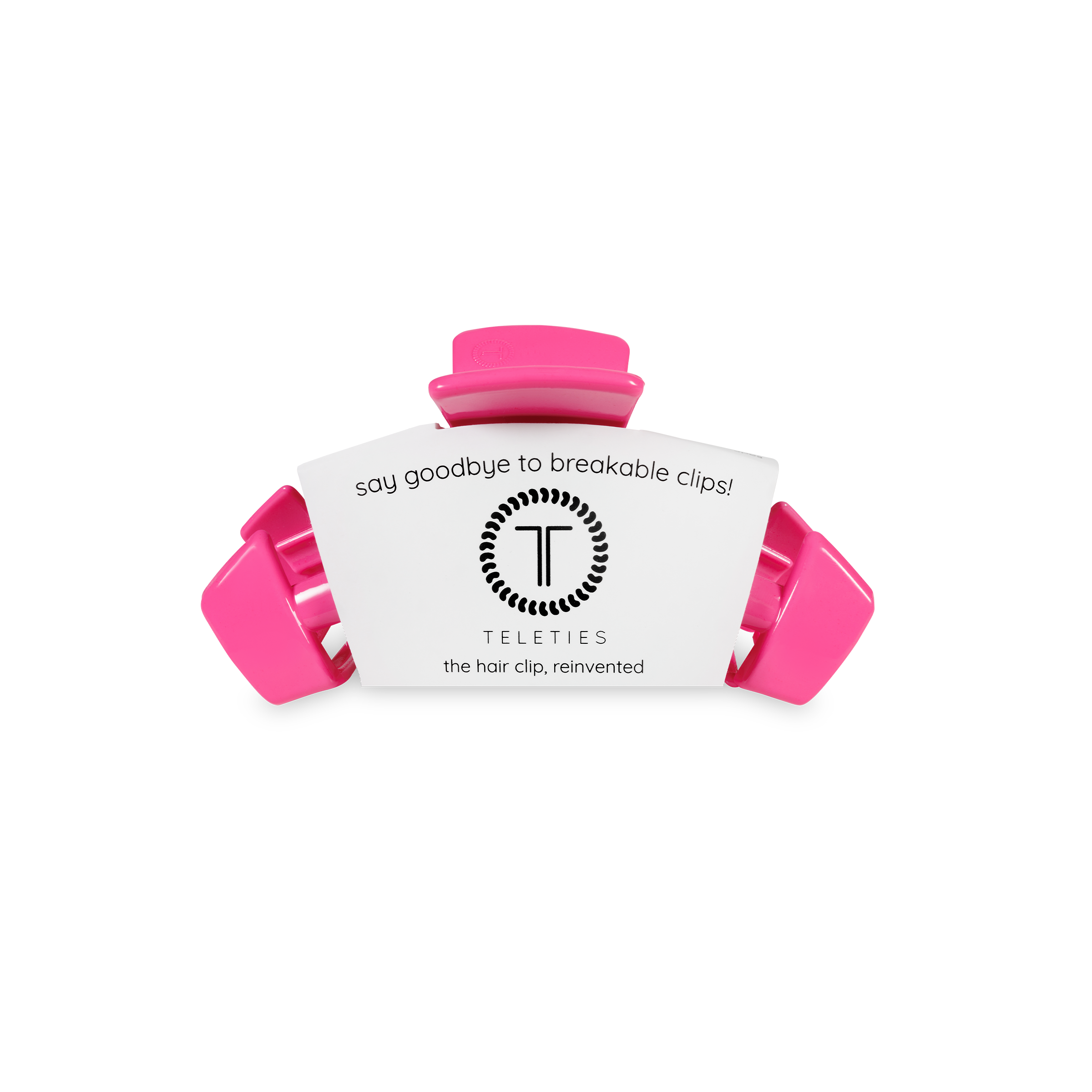 TELETIES - Classic Hair Clip | Tiny | Tropical Punch
