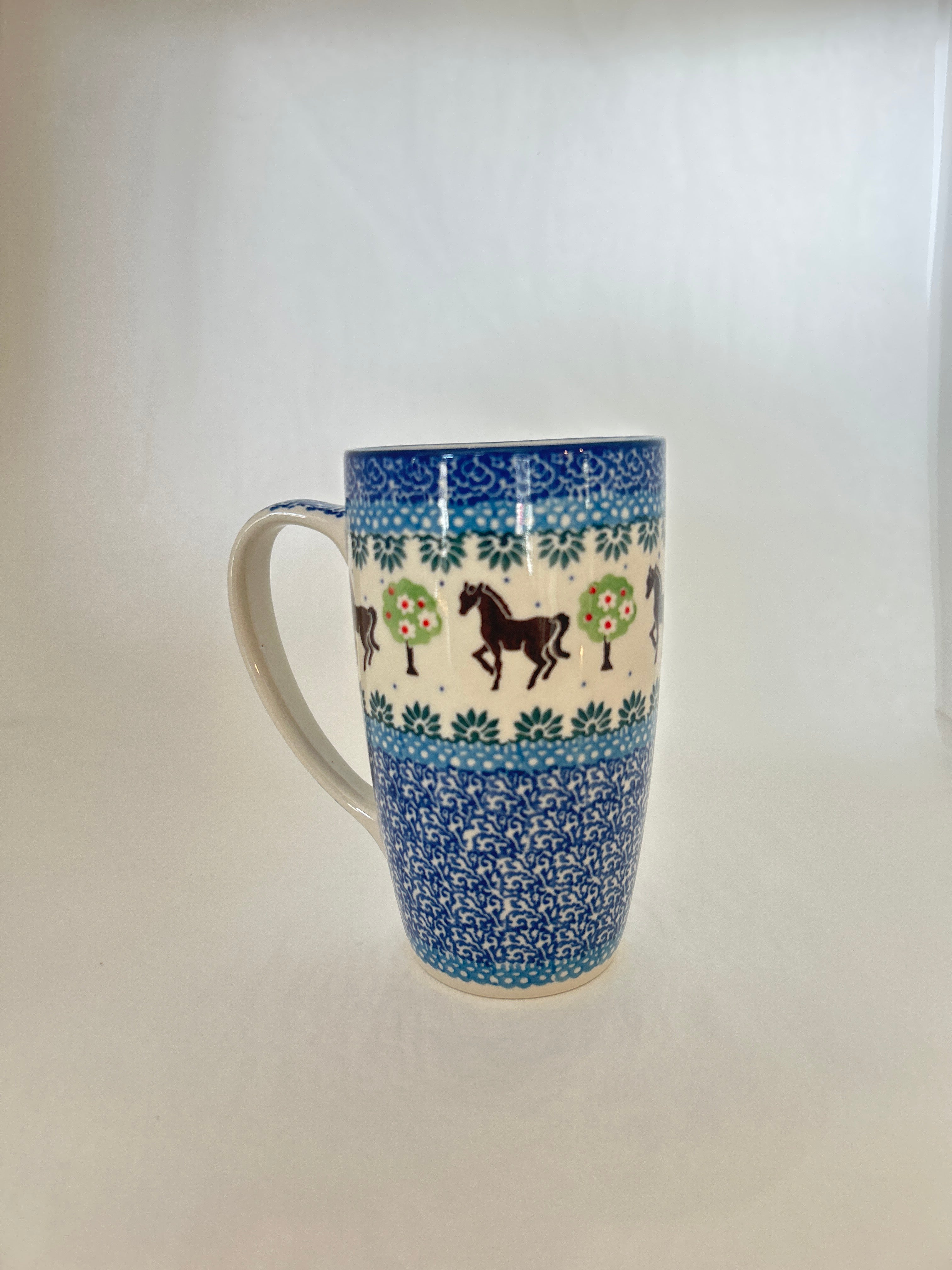 Brown Horse Tall Mug