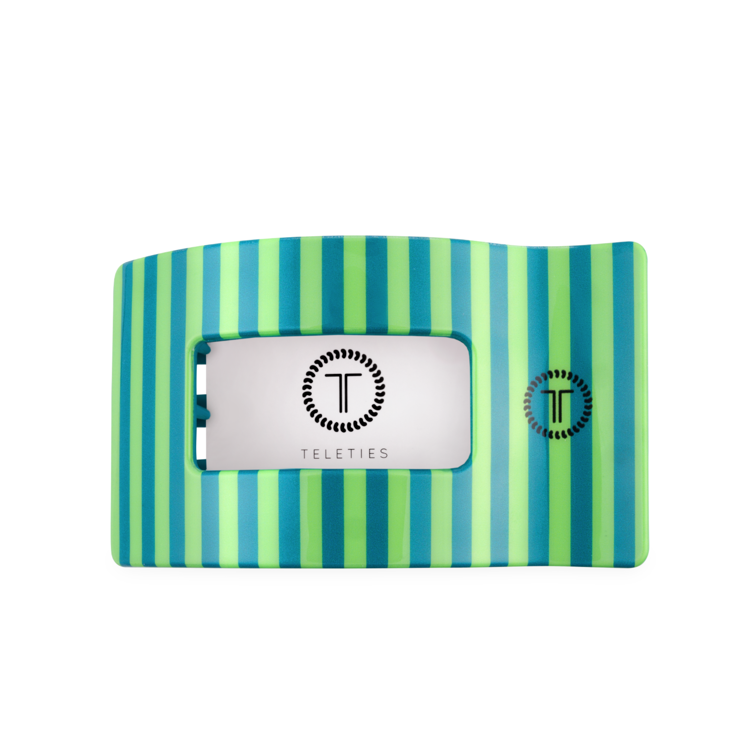 TELETIES - Cabana Cutie | Large | Flat Rectangle Hair Clip