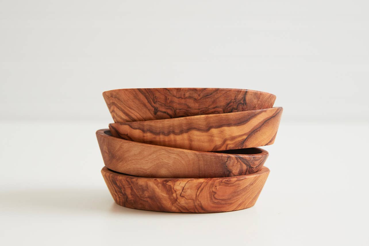 Italian Olivewood Aperitivo Bowls
