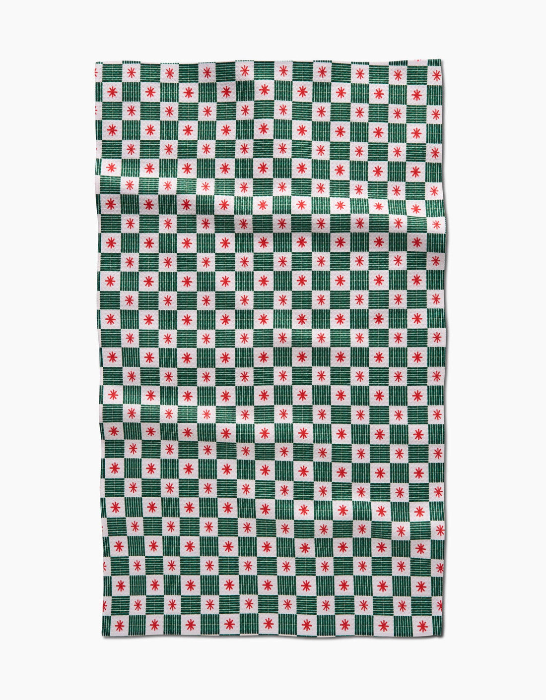 Jolly Grid Tea Towel